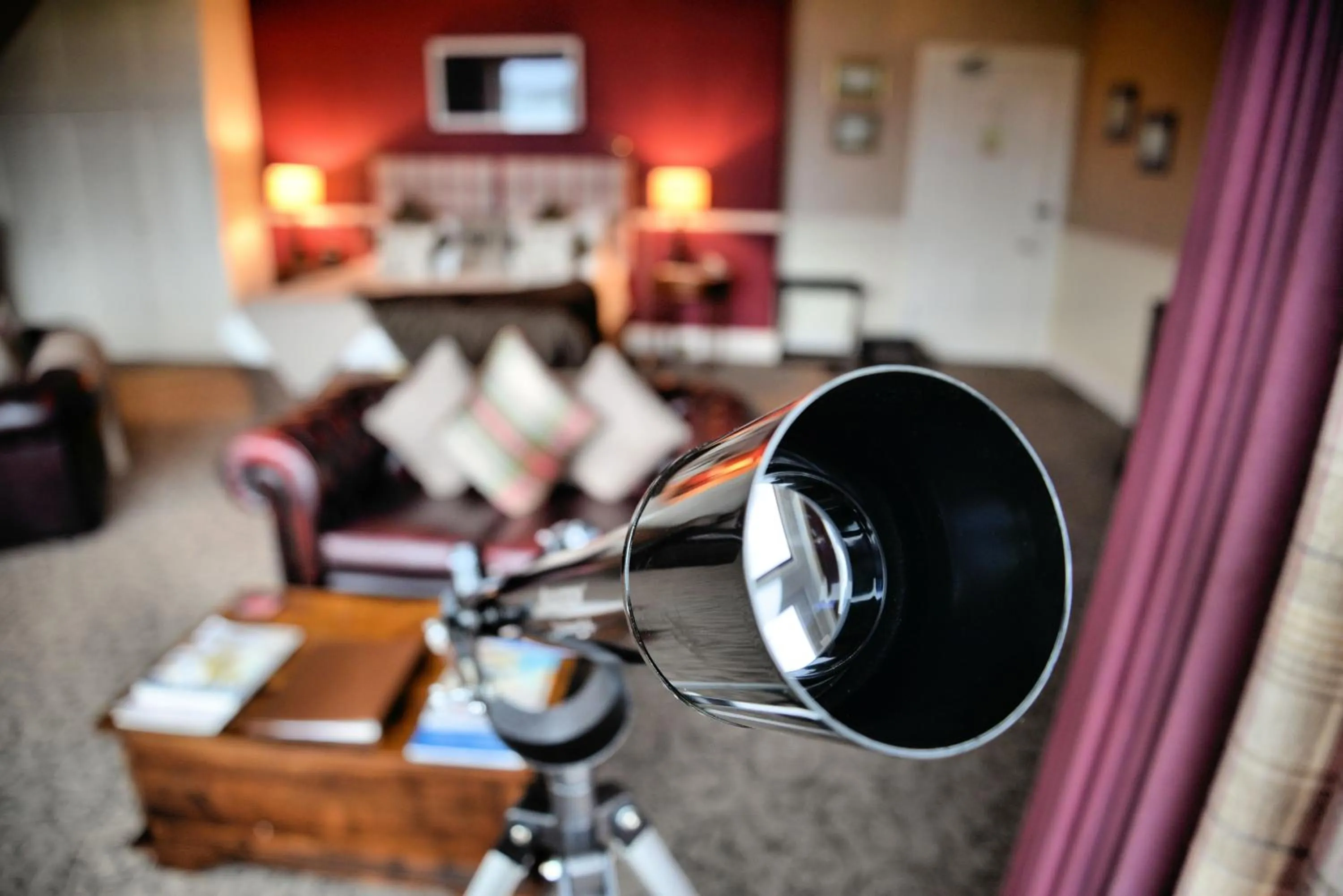 Seating area in Loch Melfort Hotel