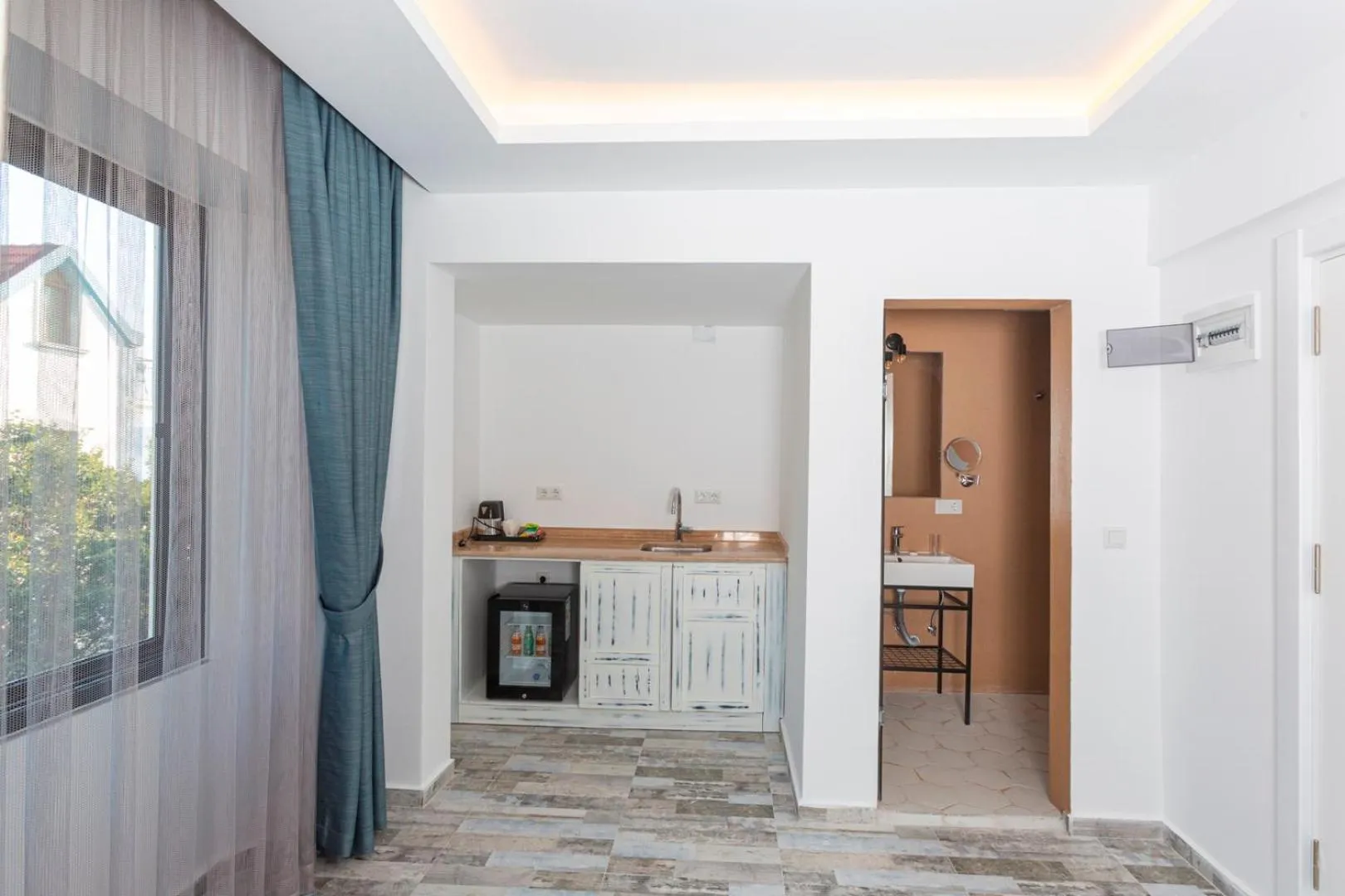 Decorative detail in Payam Hotel