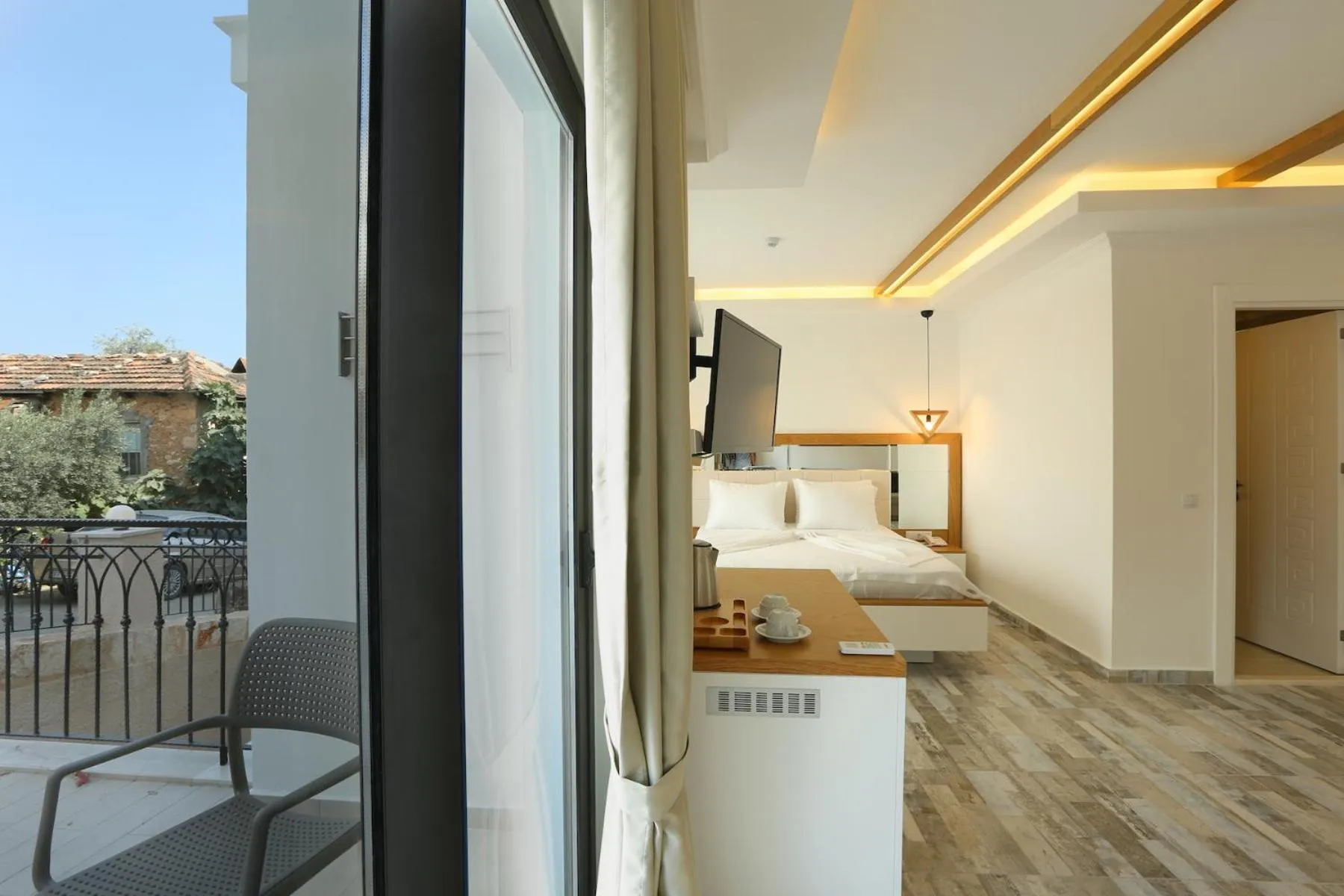 Decorative detail, Bed in Payam Hotel