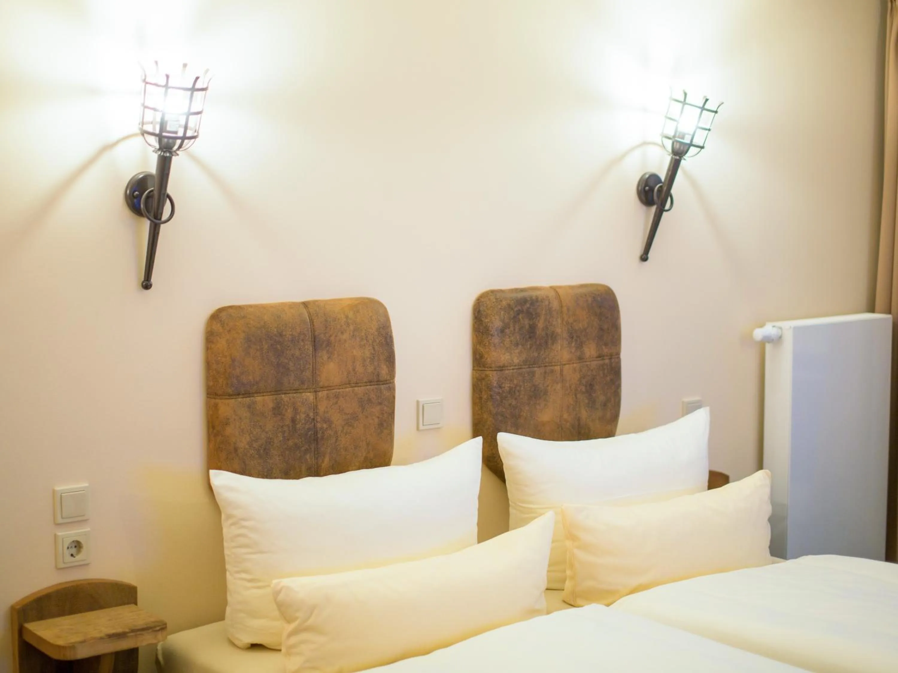 Bed in Hasseröder Burghotel