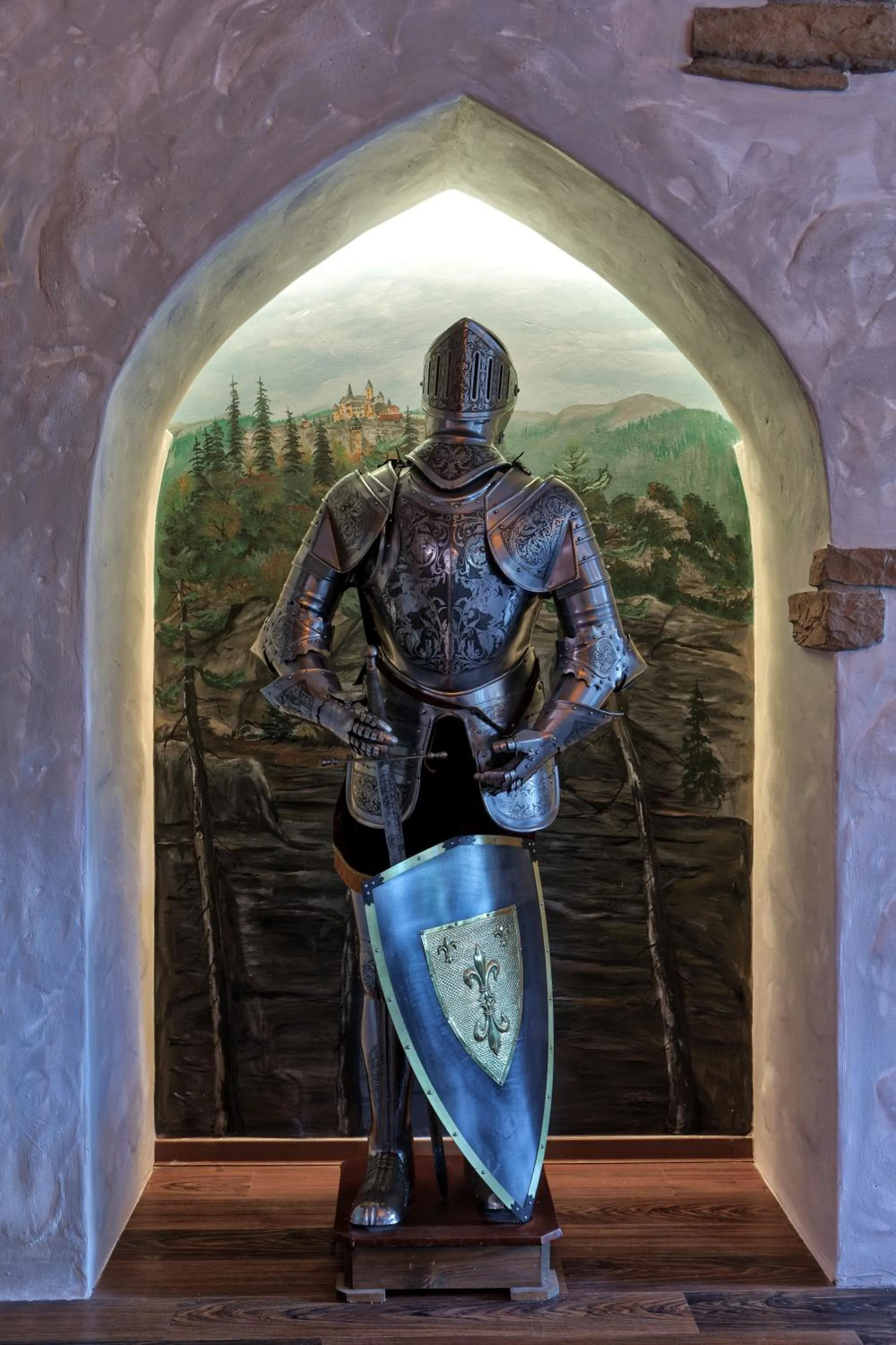 Decorative detail in Hasseröder Burghotel