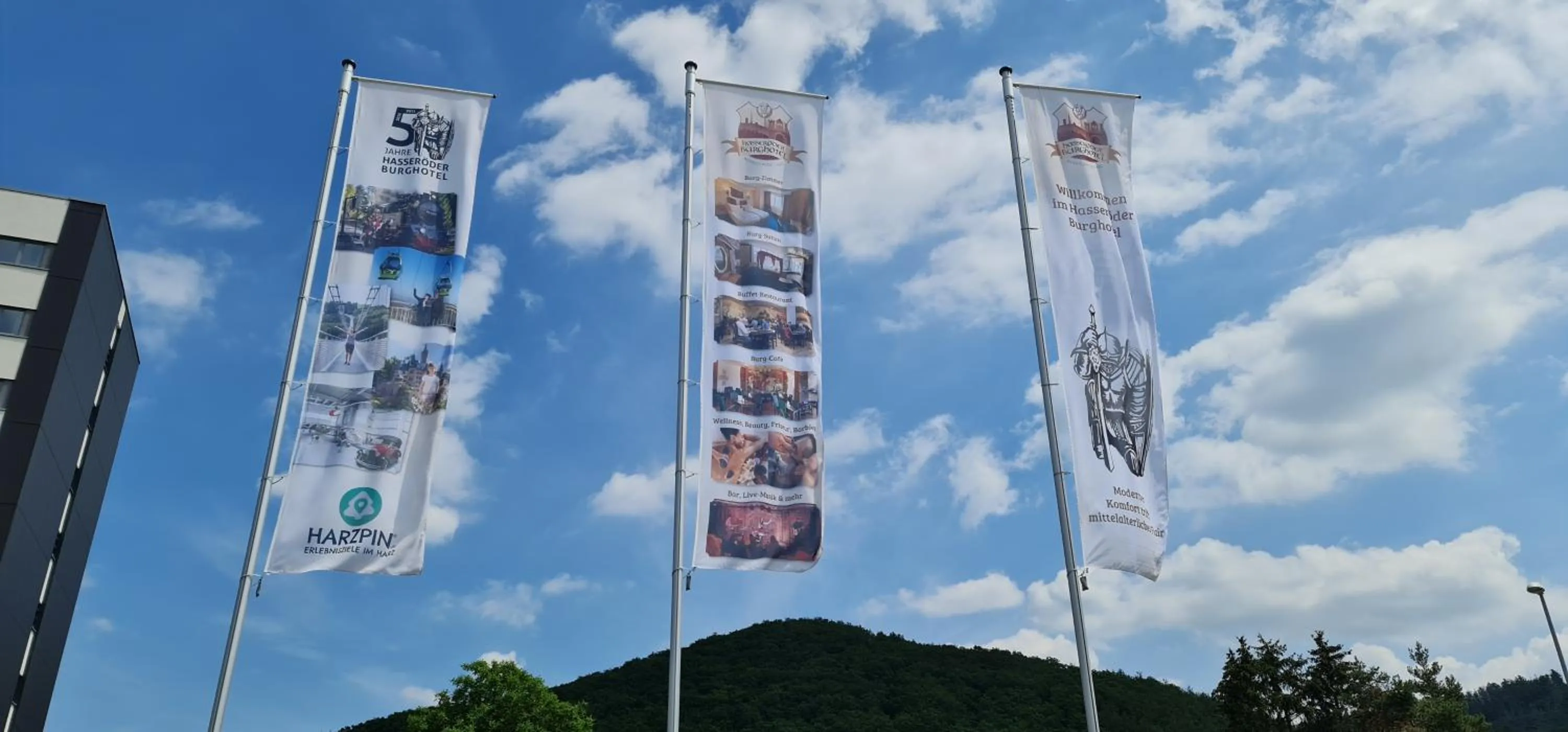 Property building in Hasseröder Burghotel