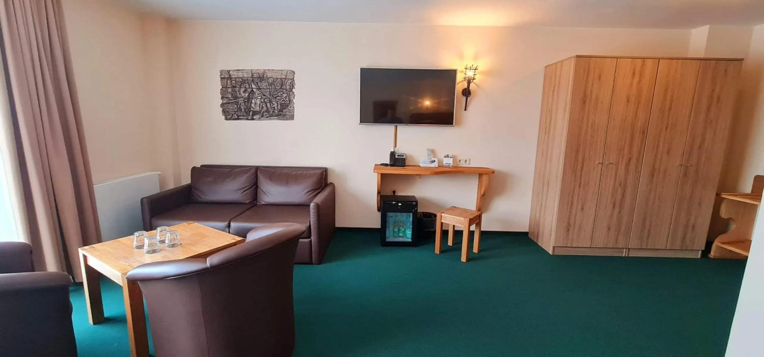 Seating area in Hasseröder Burghotel