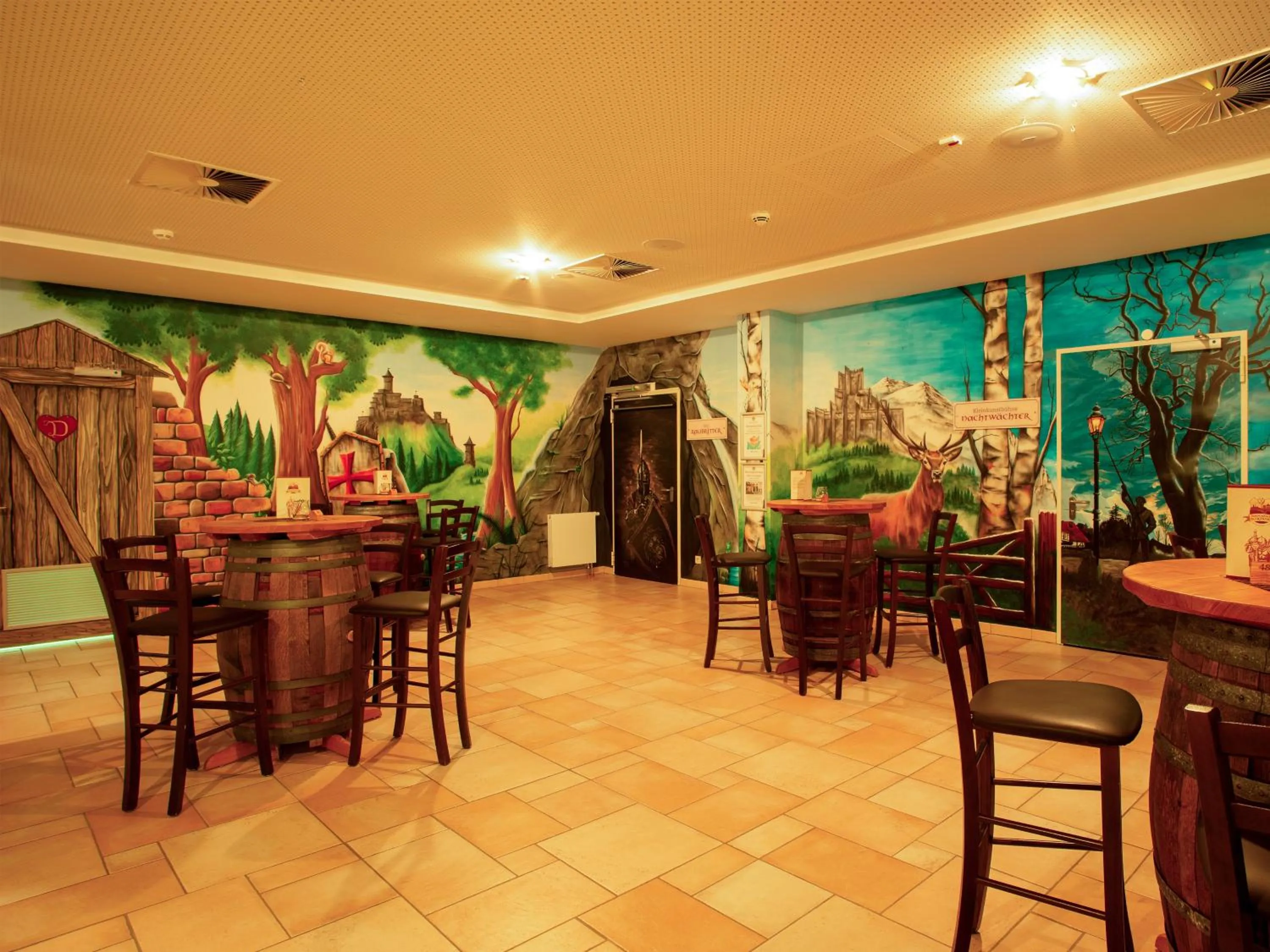 Lobby or reception in Hasseröder Burghotel