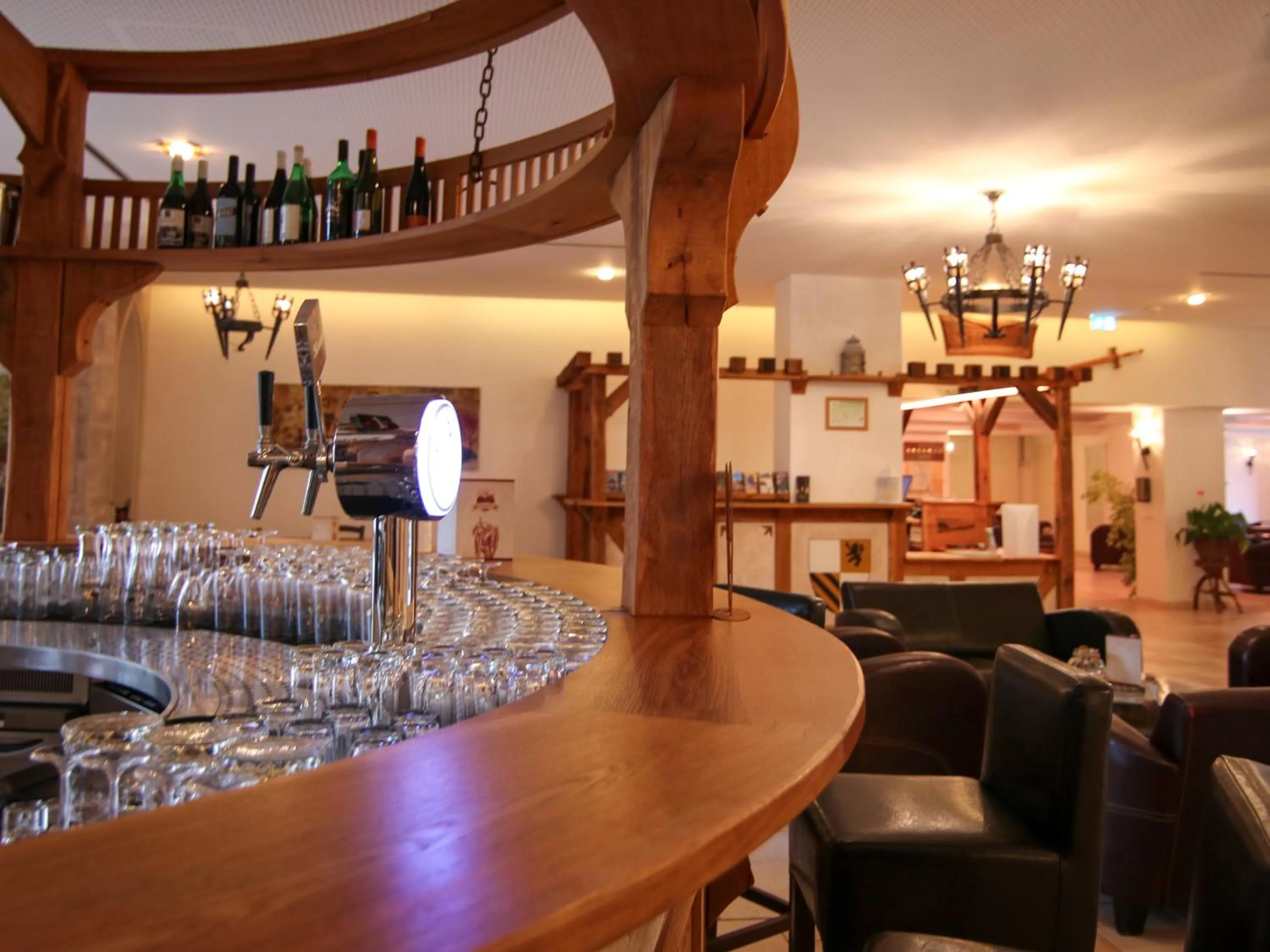 Lobby or reception in Hasseröder Burghotel