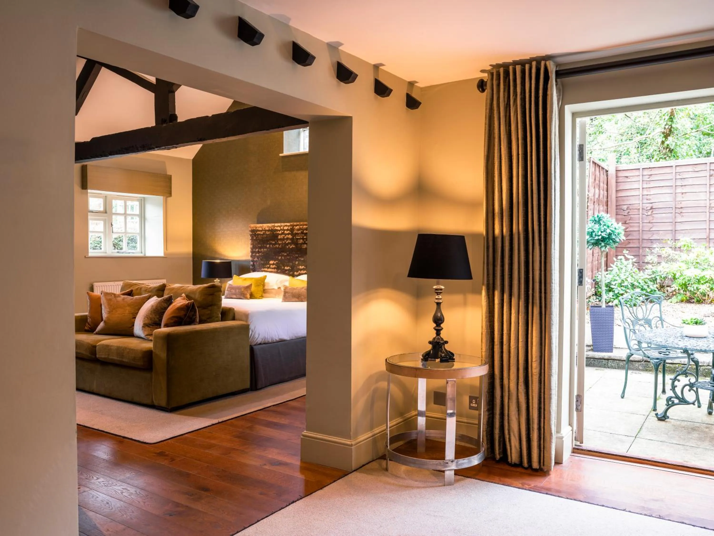 Guests, Bed in Bishopstrow Hotel and Spa - Small Luxury Hotels of the World