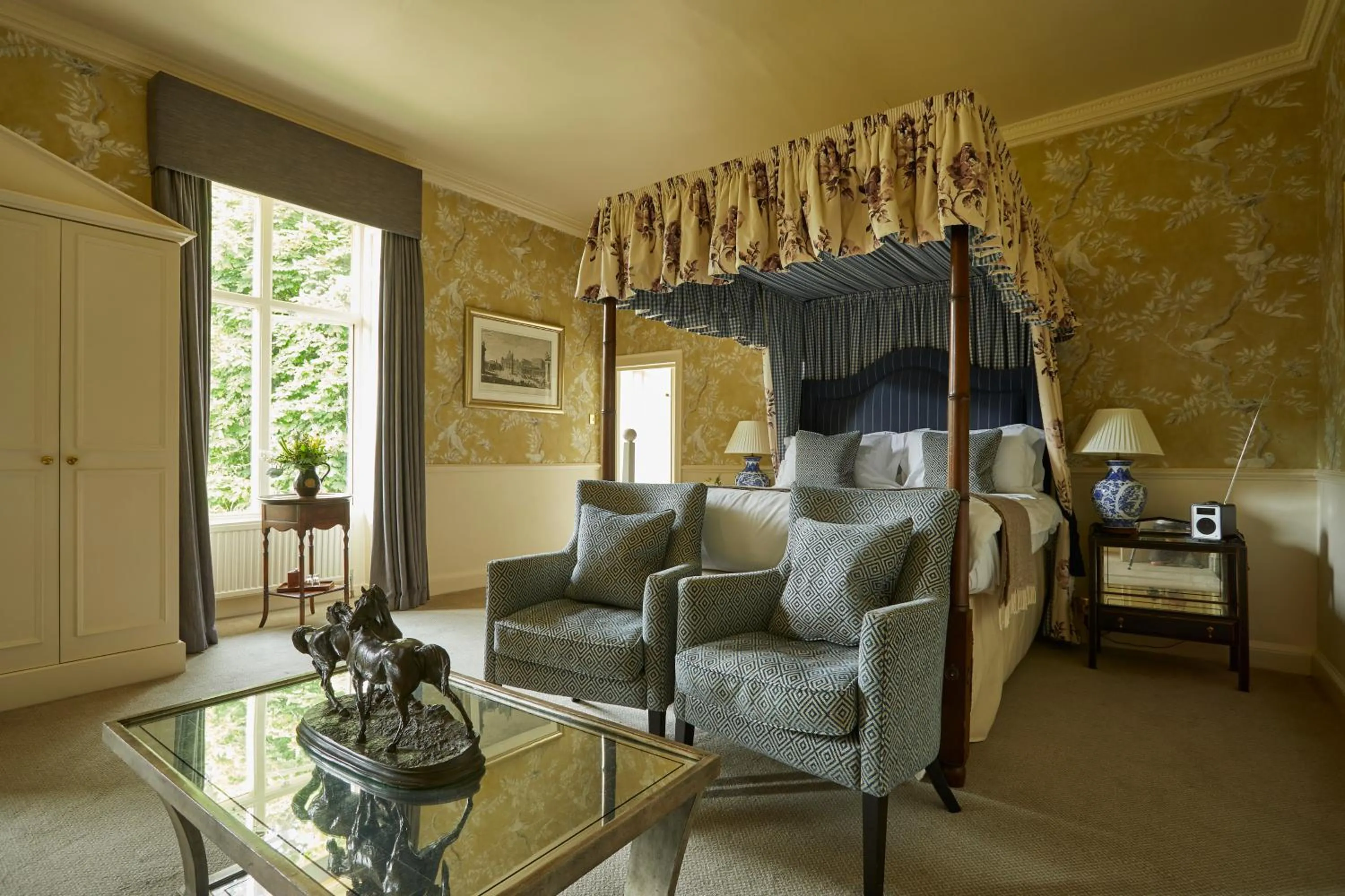 Bedroom, Bed in The Slaughters Manor House