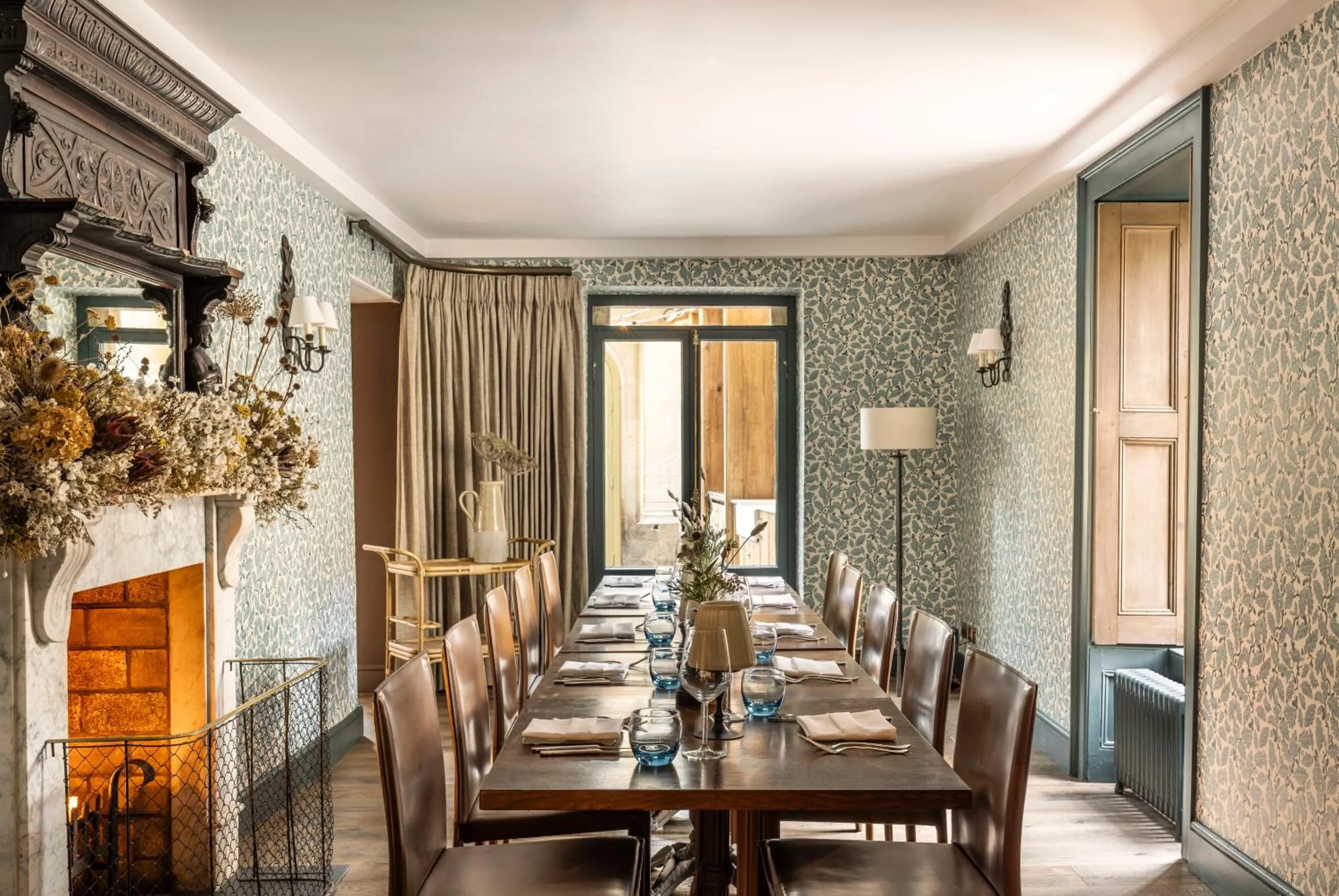 Restaurant/places to eat in Woolley Grange Hotel