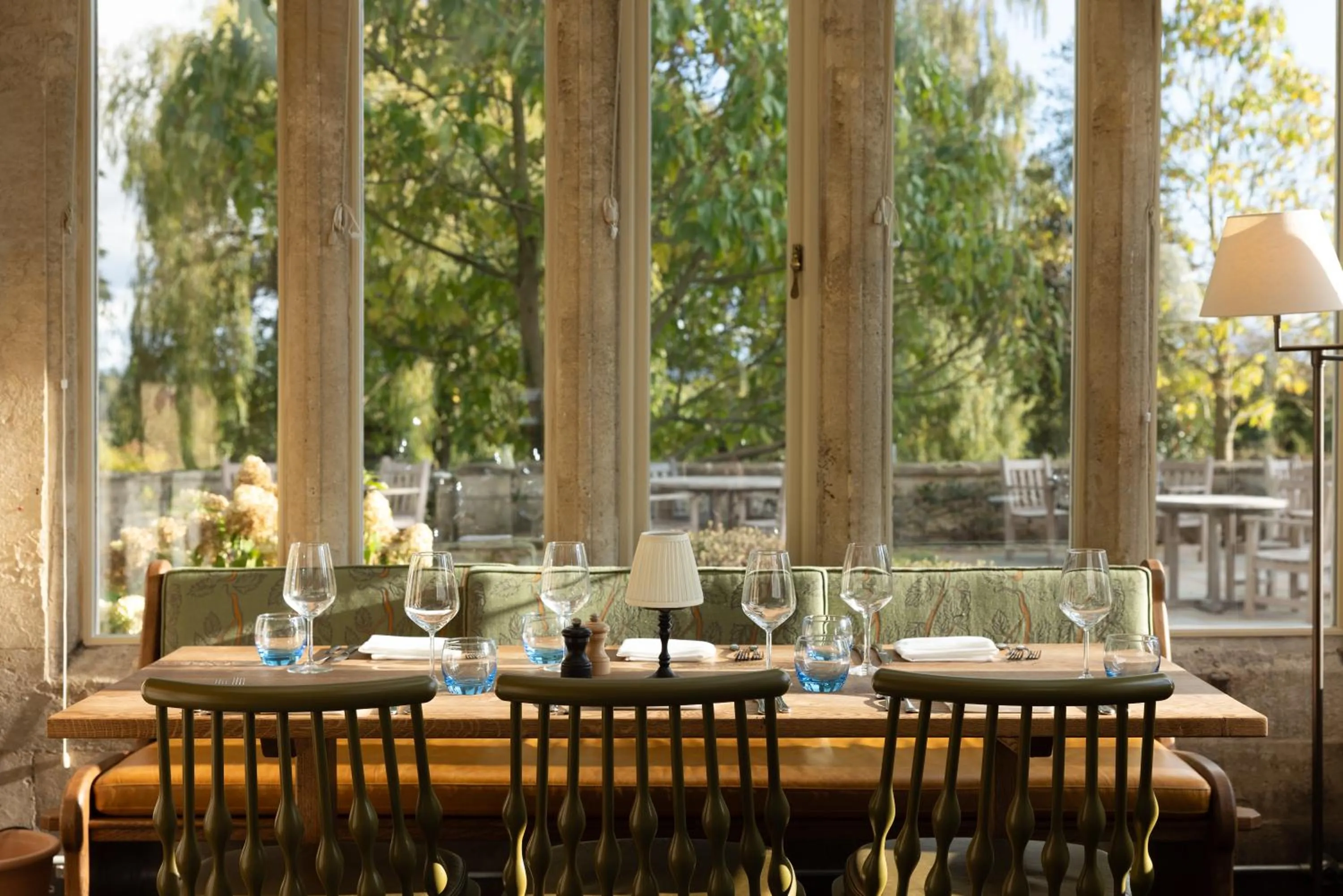 Restaurant/places to eat in Woolley Grange Hotel