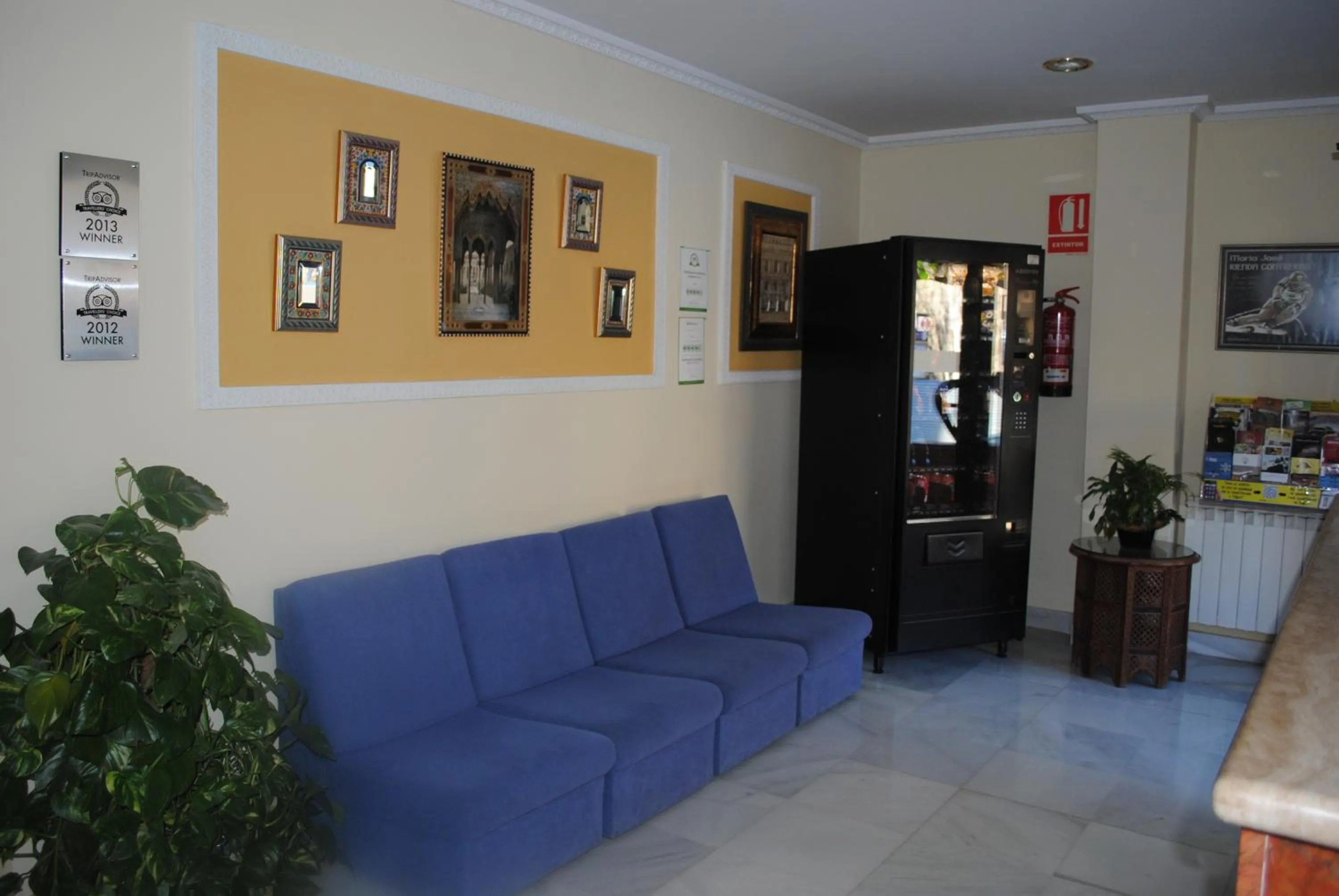 Lobby or reception in Hotel Albero