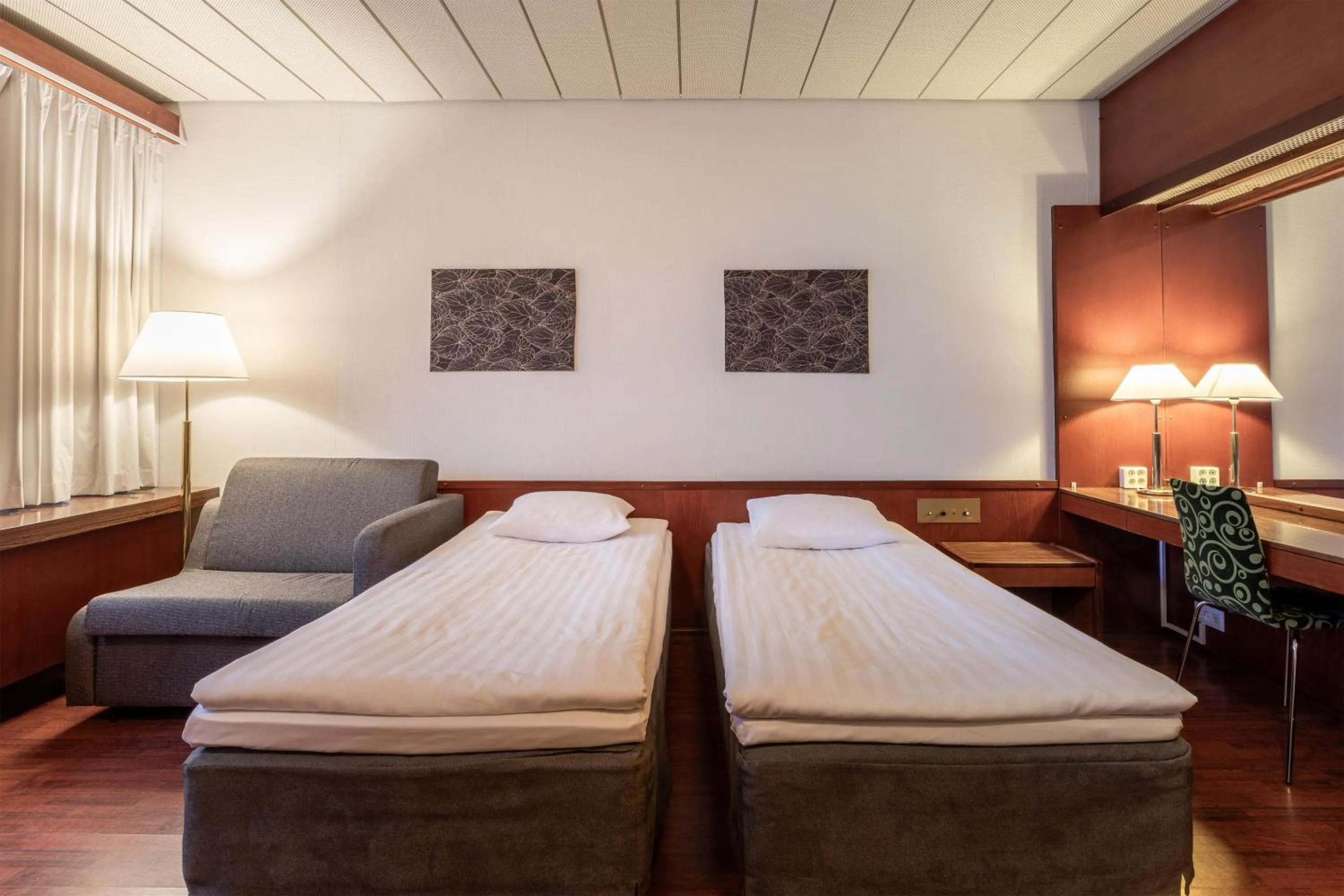 Bedroom, Bed in Scandic Polar