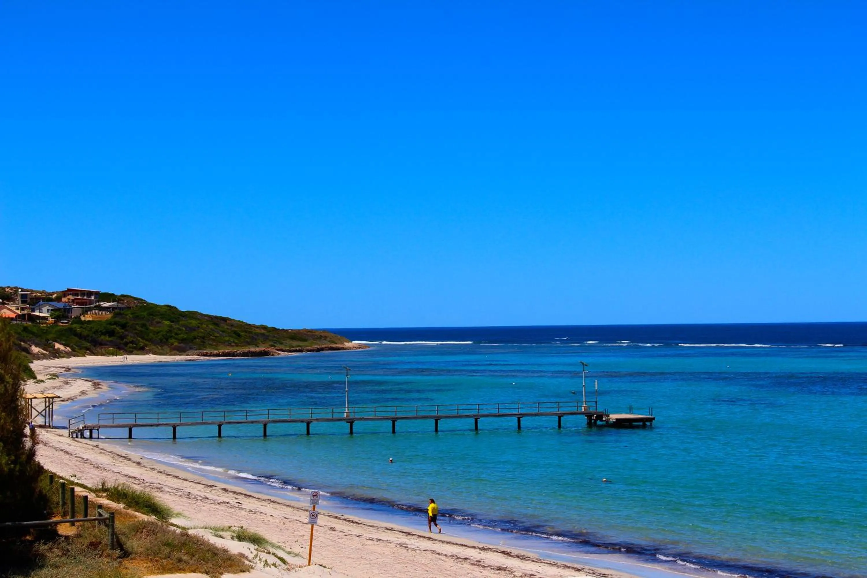 Natural landscape in Horrocks Beach Caravan Park