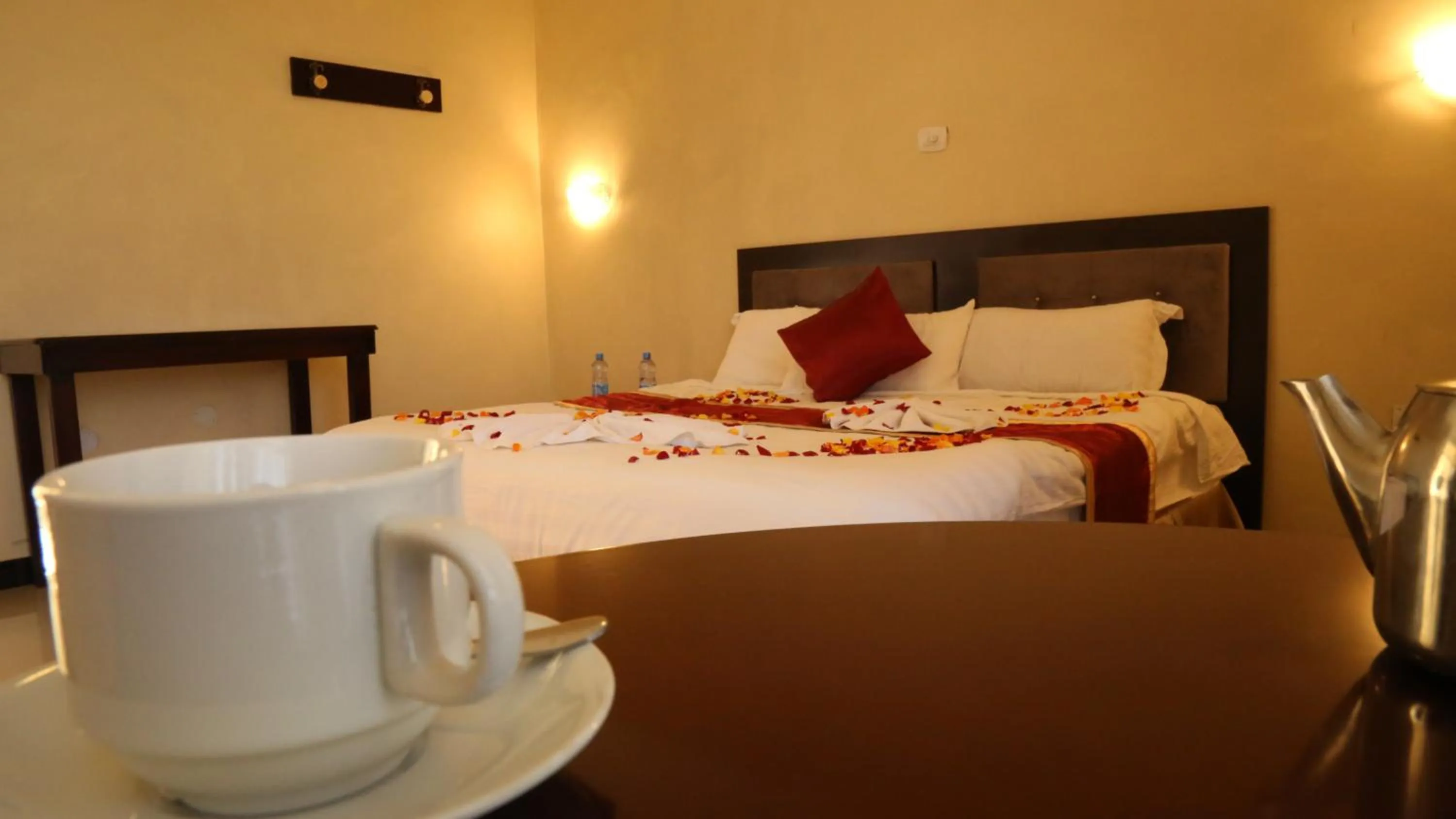 Bed in Lakemark Hotel and Tour Service Bahir Dar