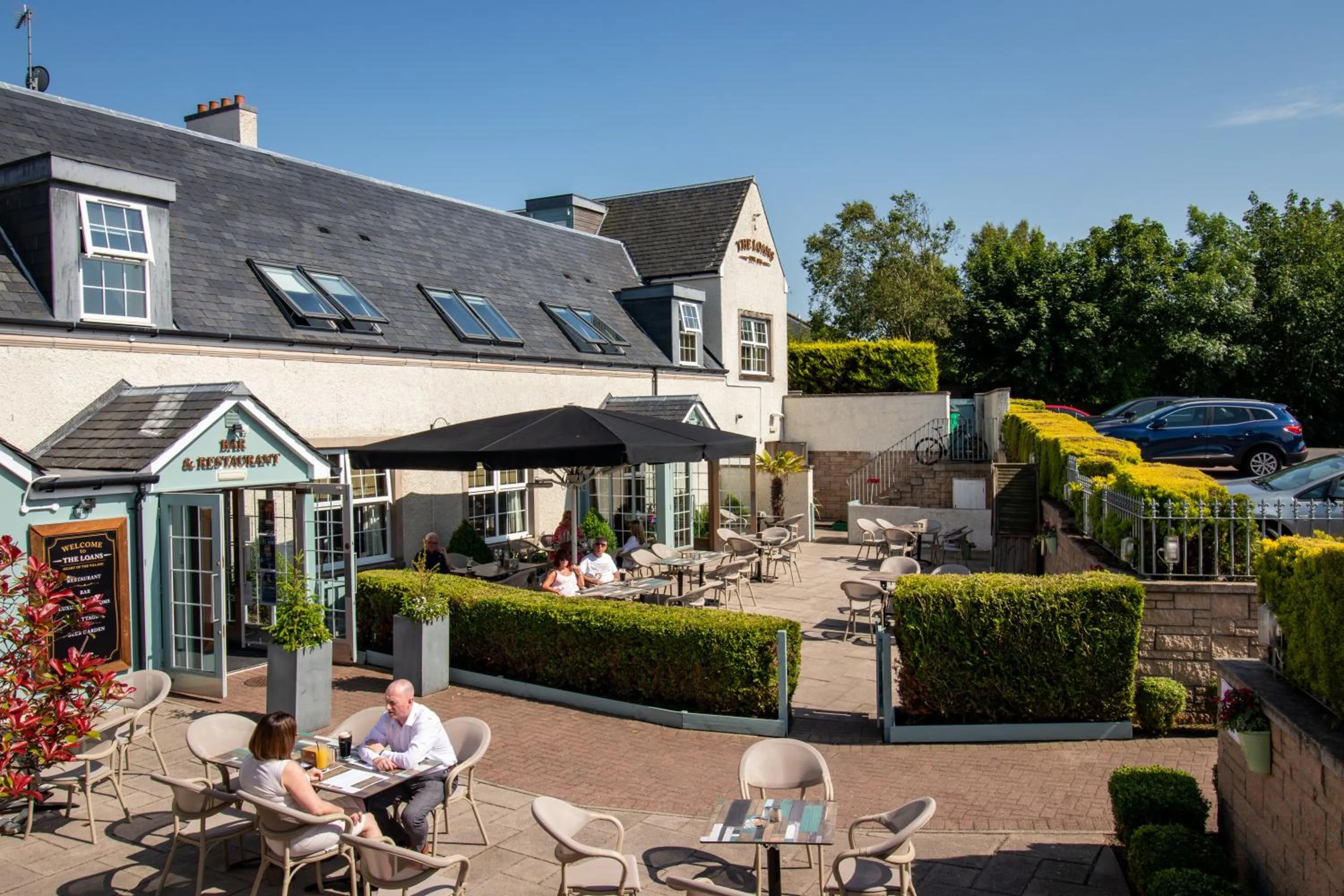 Balcony/Terrace in The Loans Inn