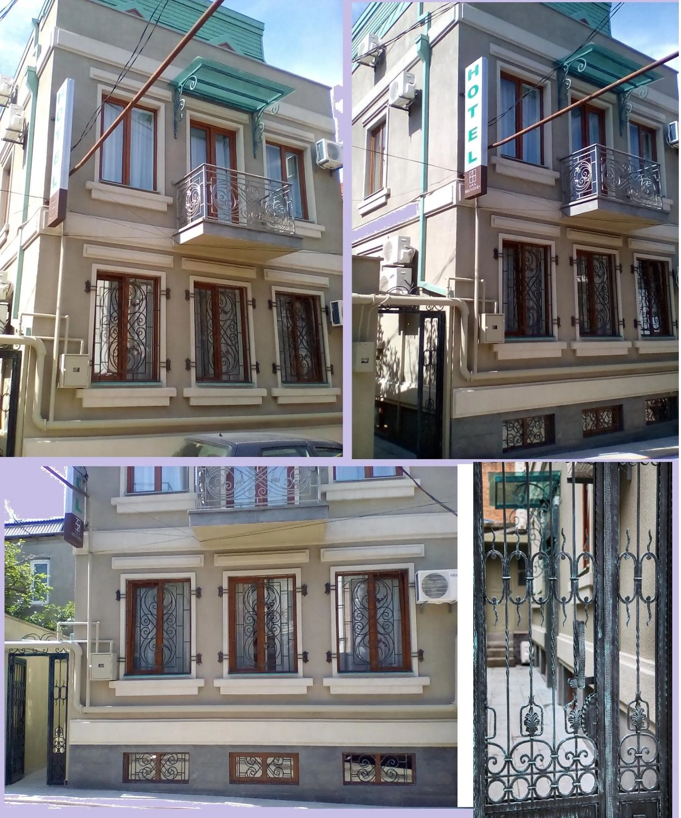 Facade/entrance in Hotel Four Brothers