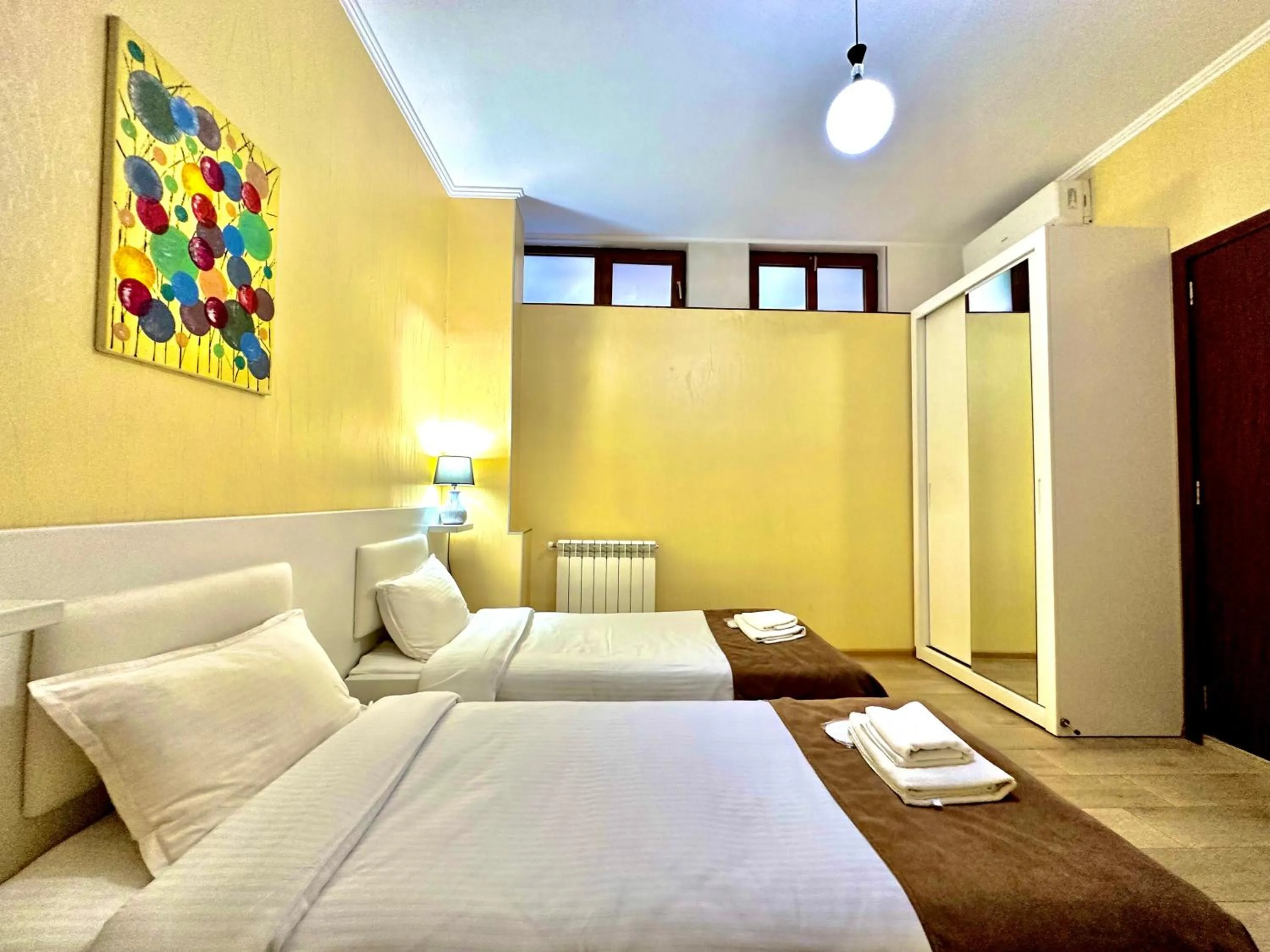 Bed in Hotel Four Brothers