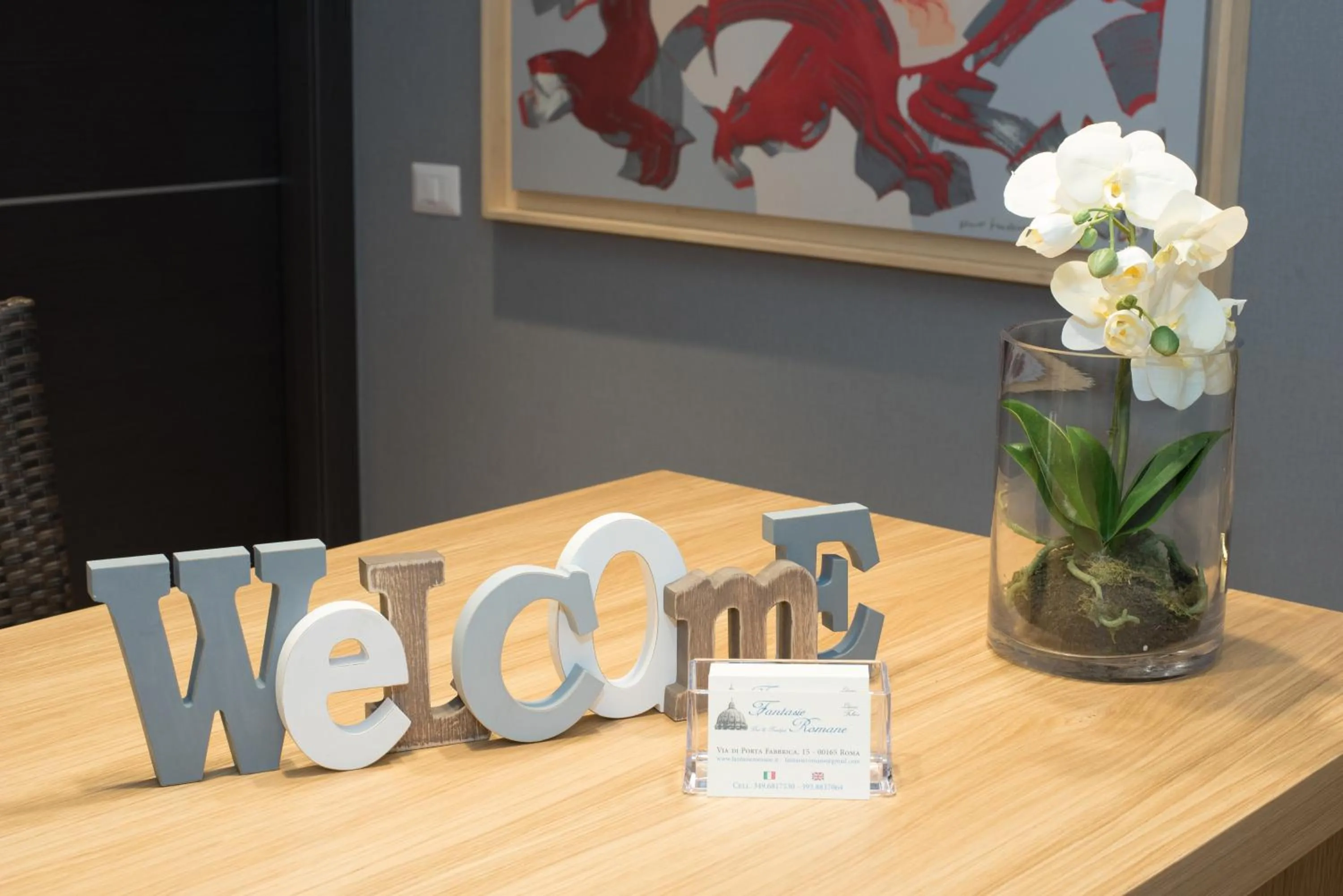 Decorative detail in B&B Fantasie Romane