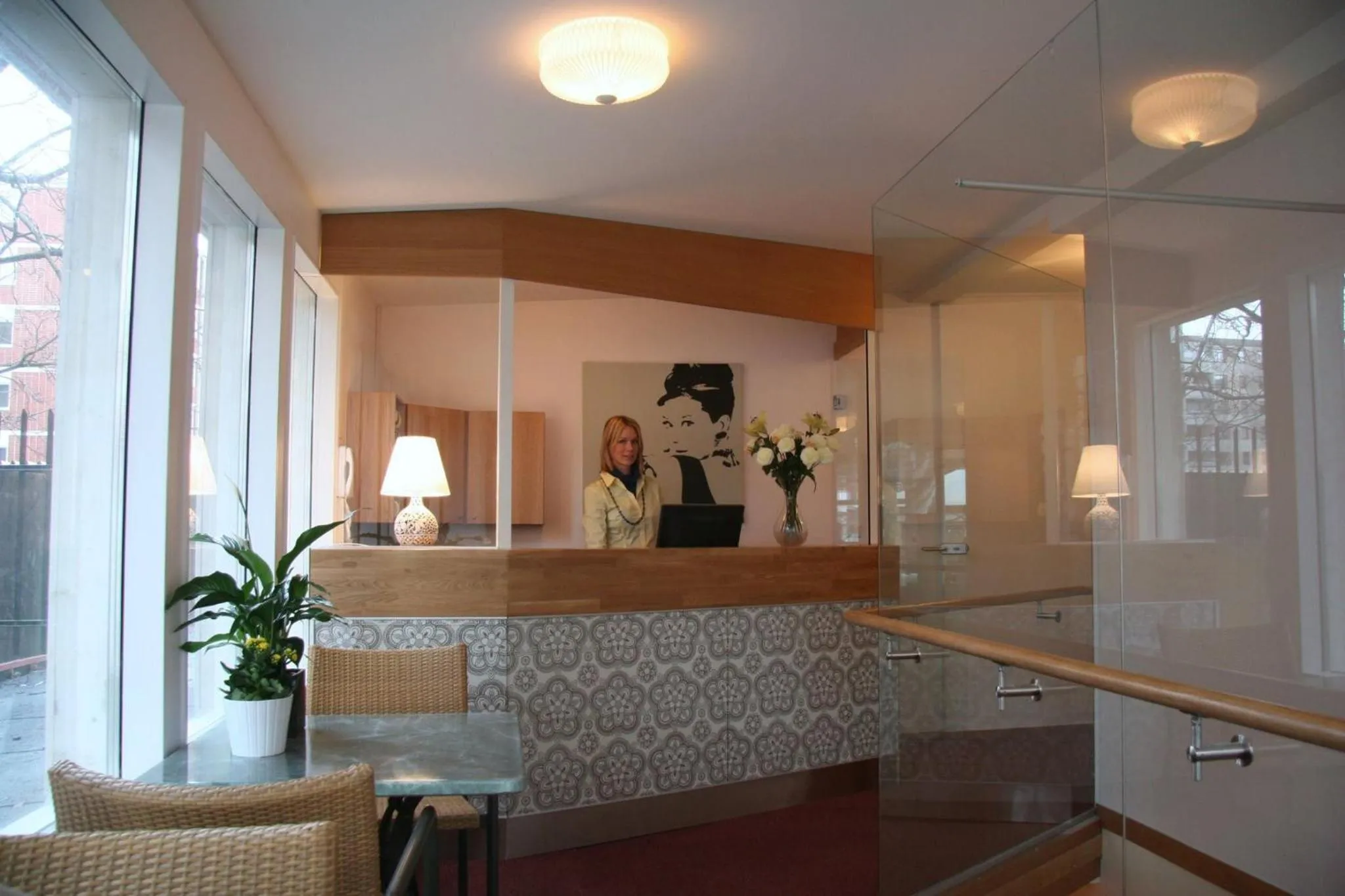 Lobby or reception in Hotel Homeland