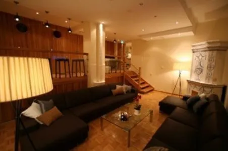 Seating area in Hotel Homeland