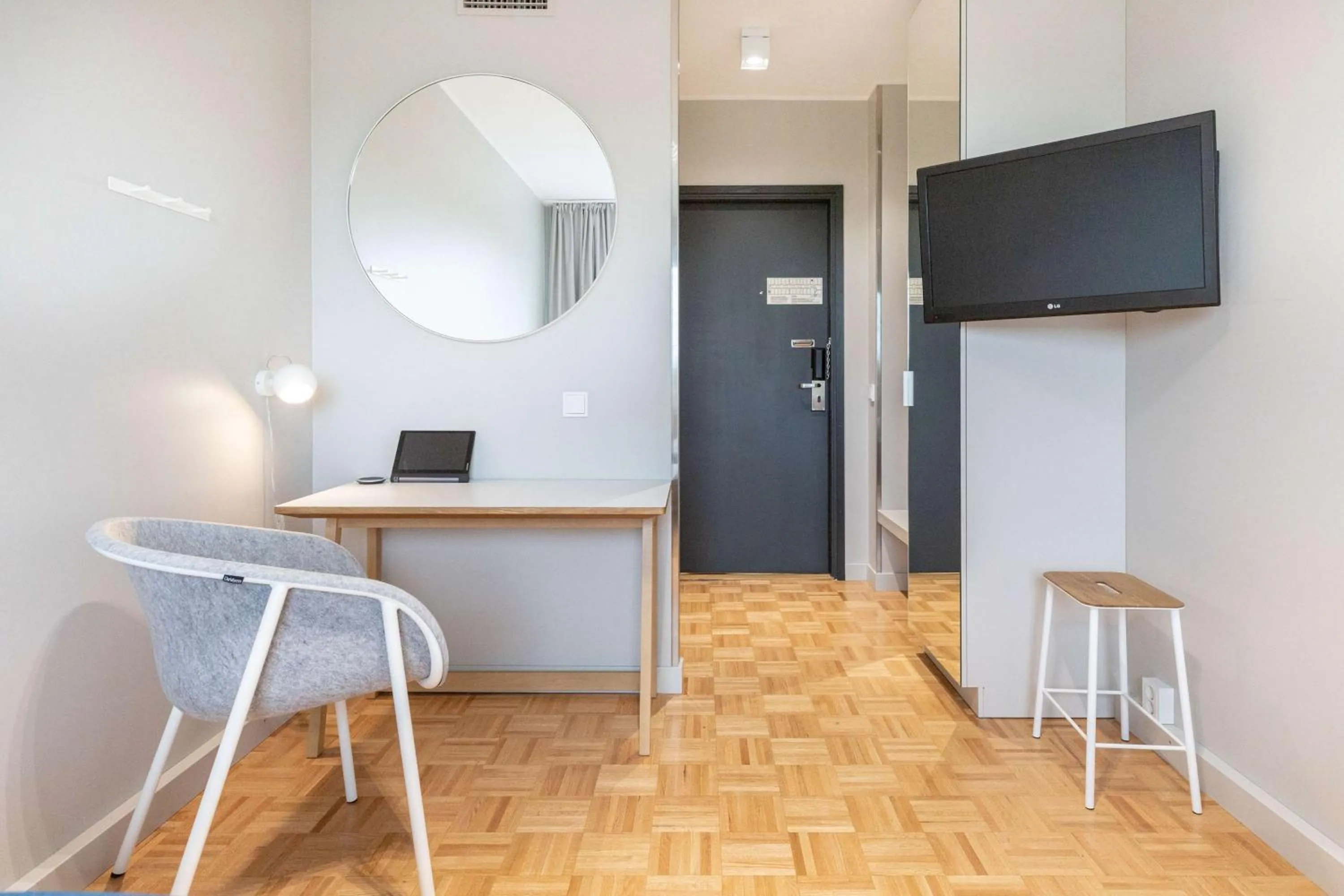 Bedroom in Scandic Rauma