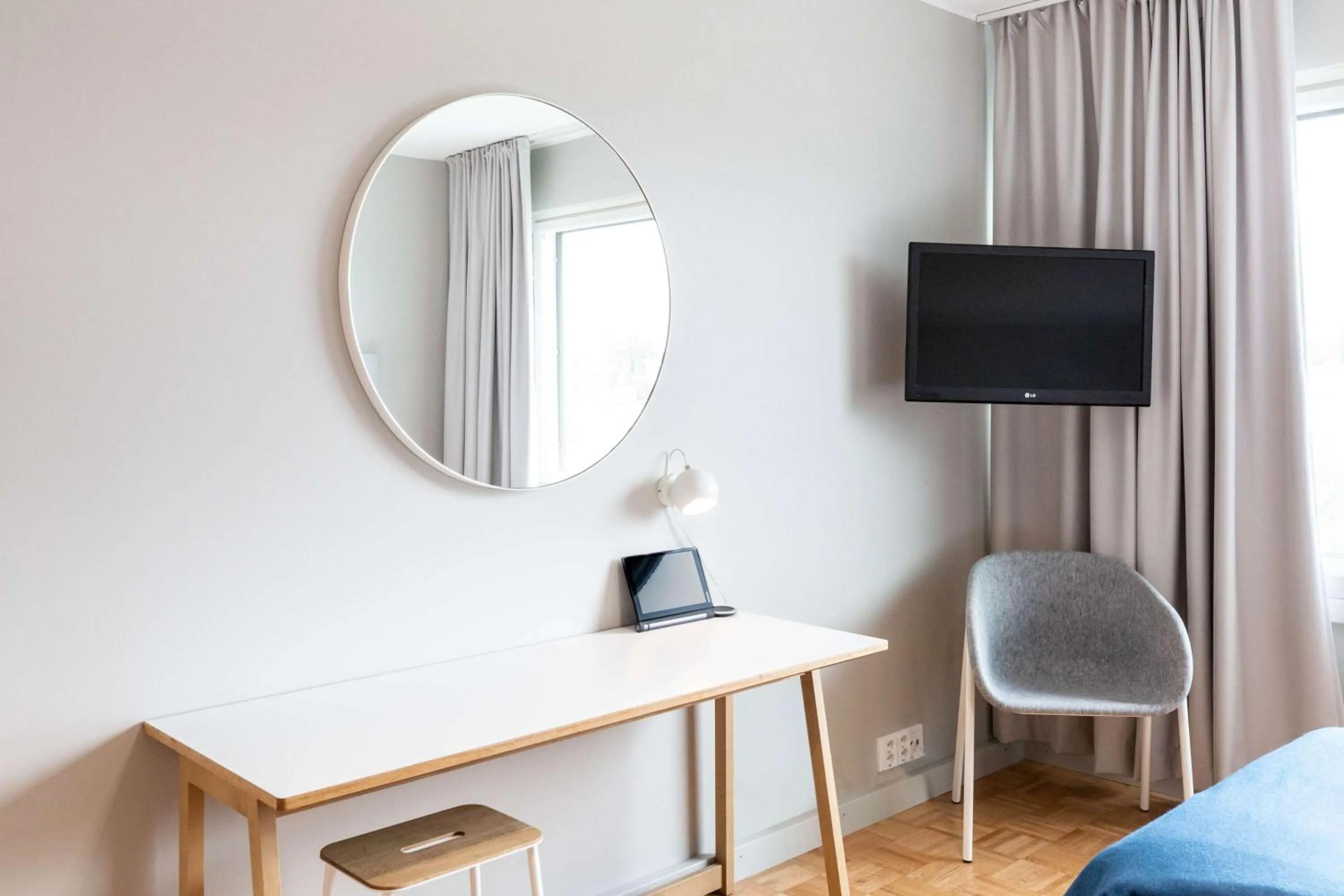 Bedroom in Scandic Rauma