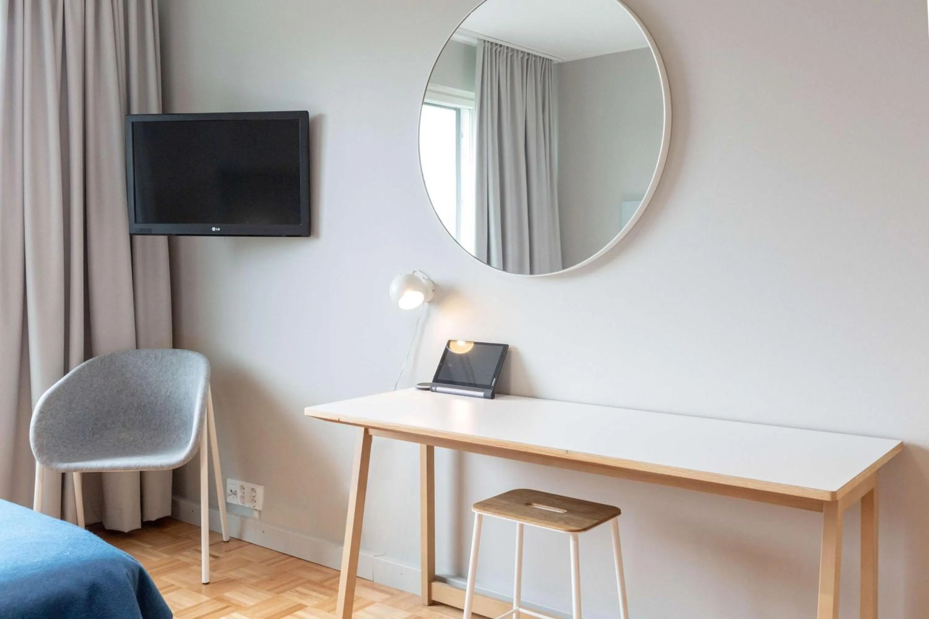 Bedroom in Scandic Rauma