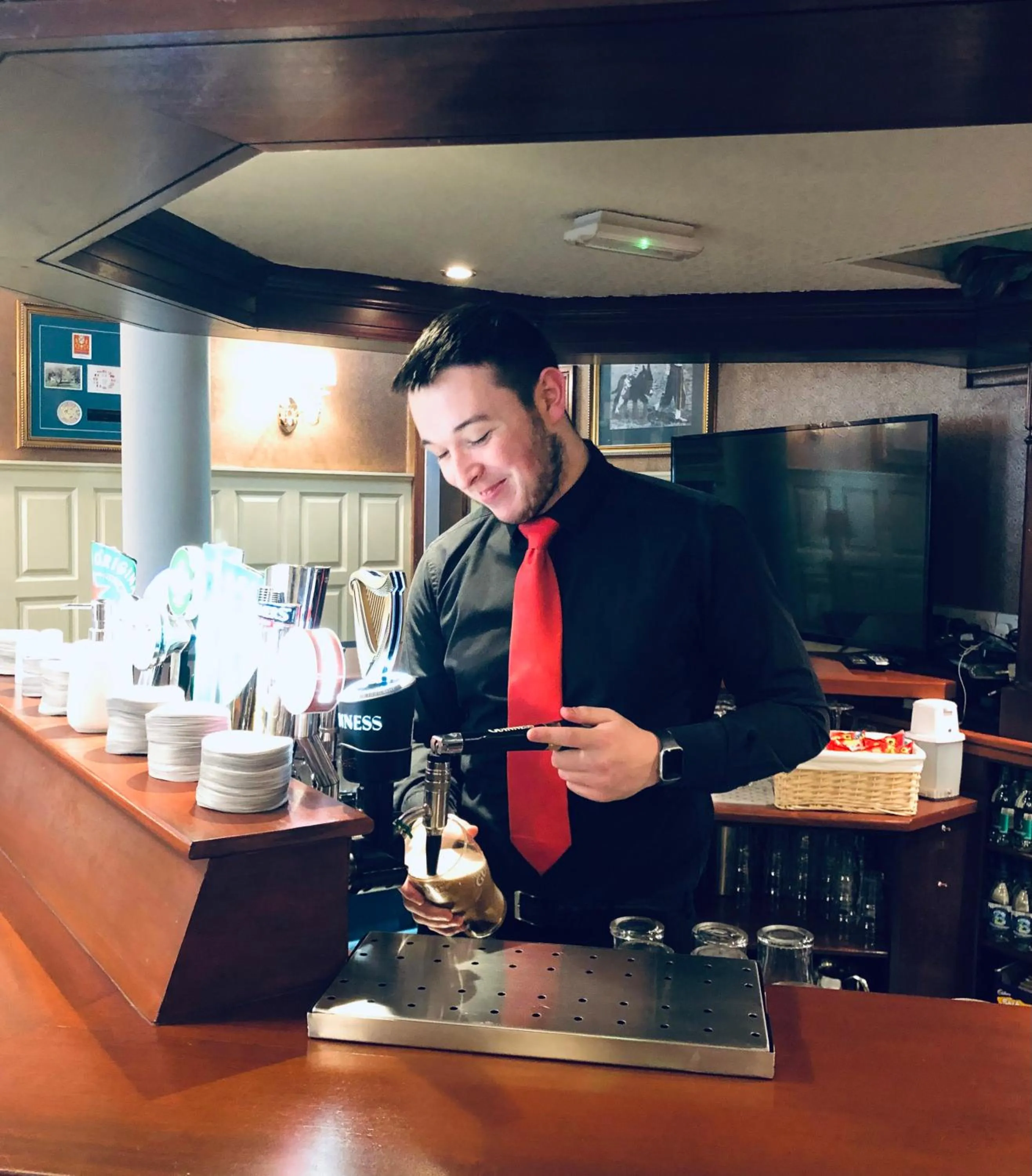 Staff in Atlantic Hotel