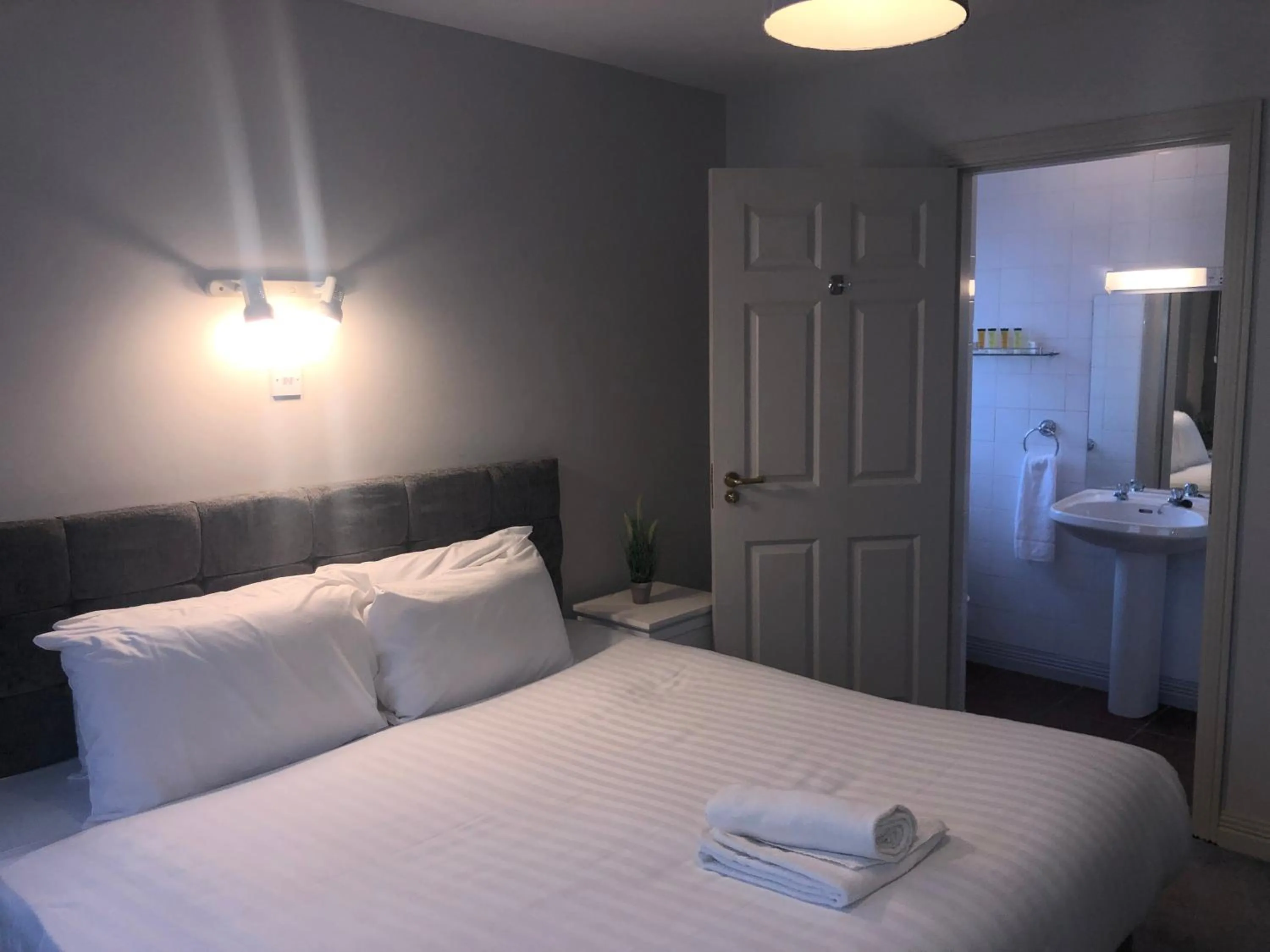 Bed in Atlantic Hotel