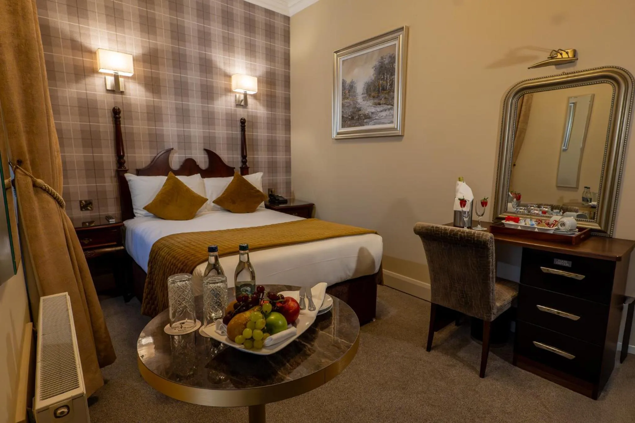 Bed in Atlantic Hotel