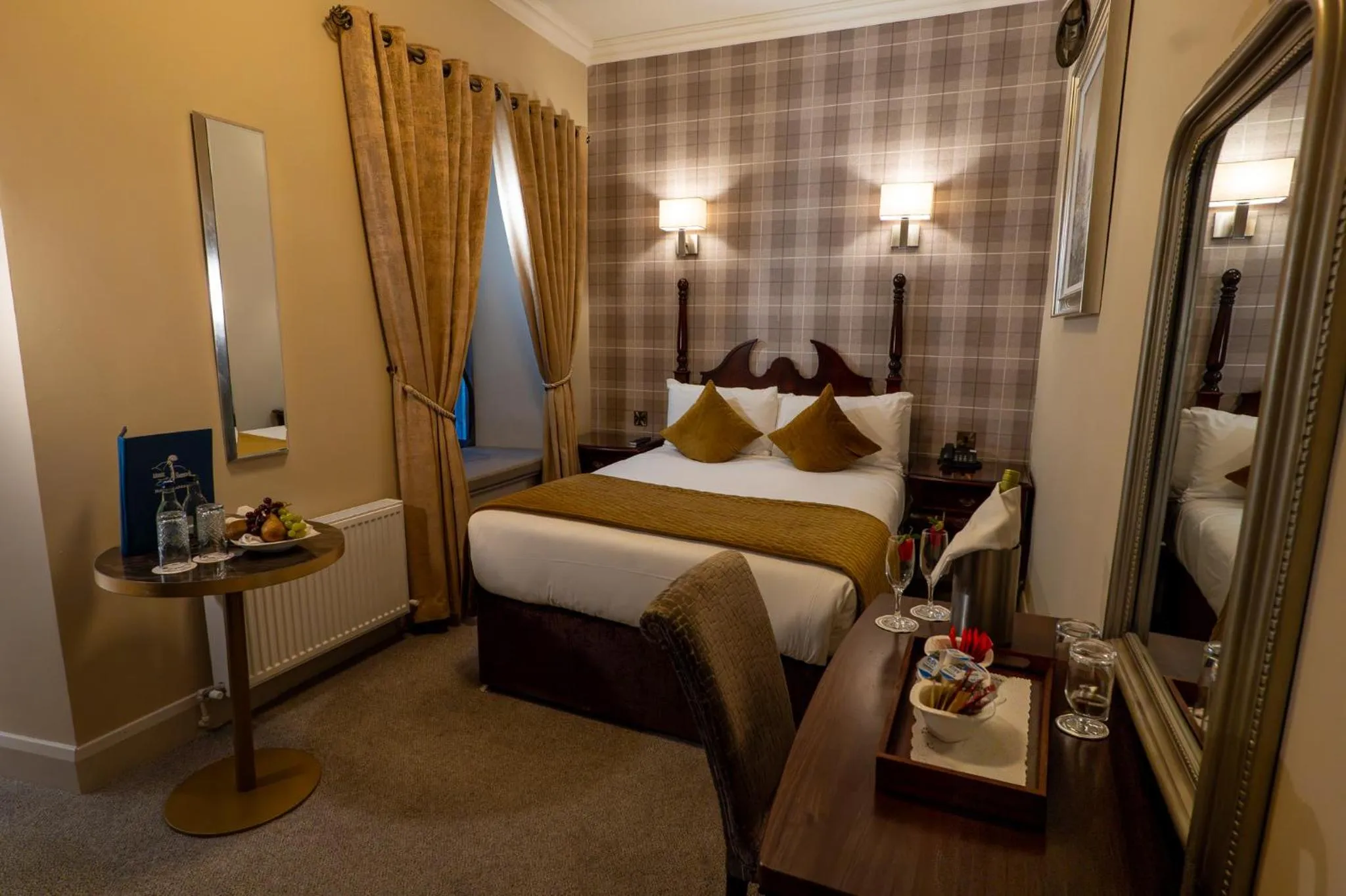 Bed in Atlantic Hotel