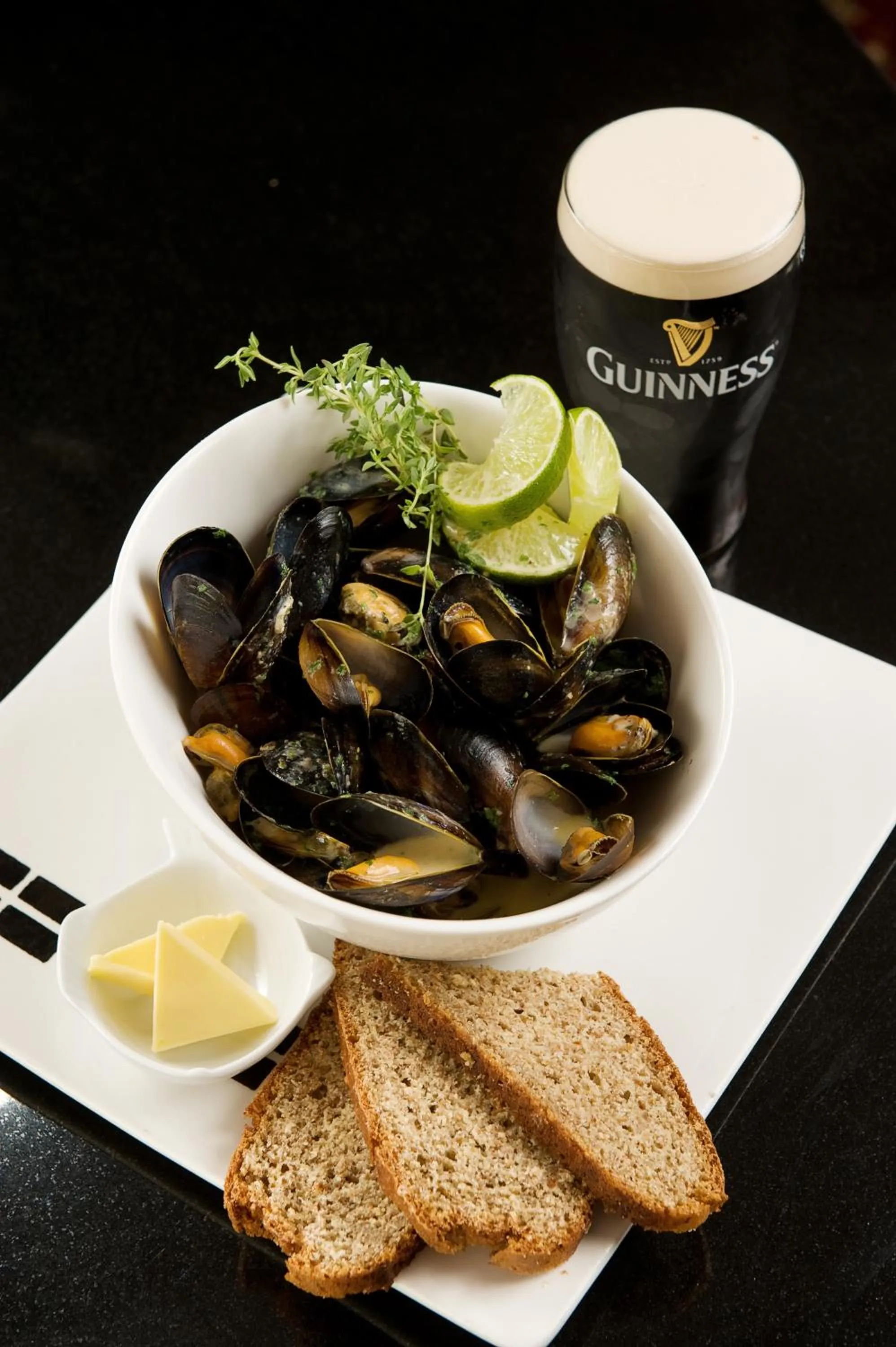 Food close-up in Atlantic Hotel