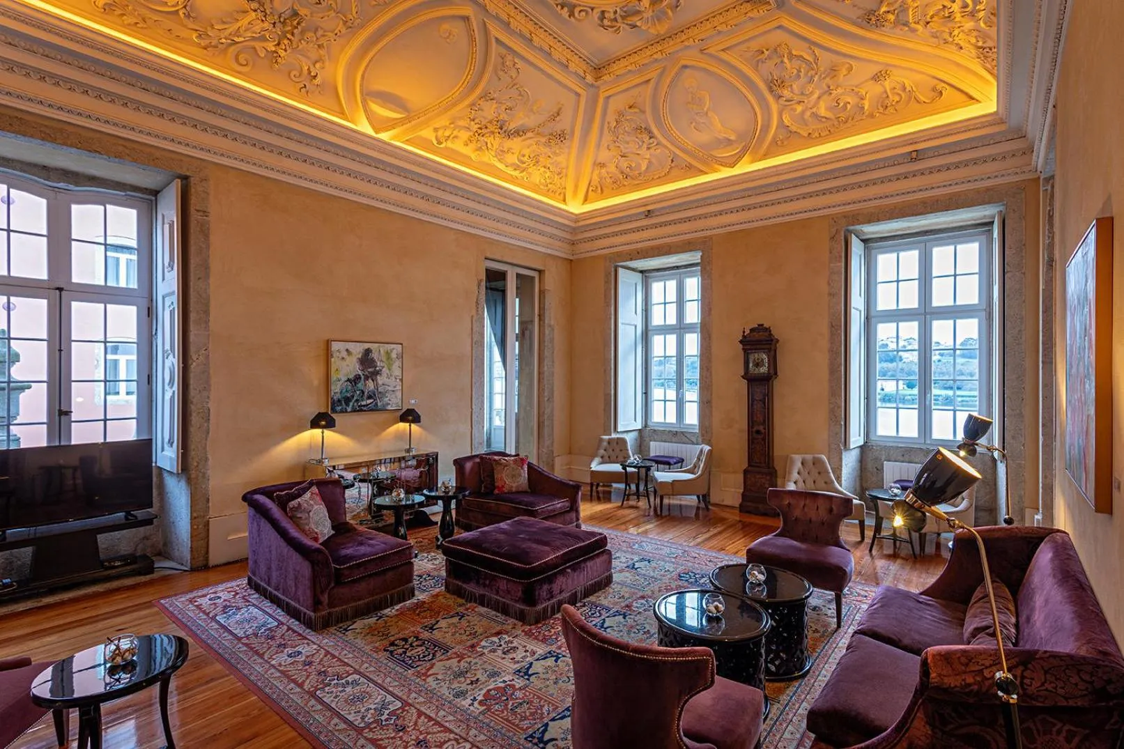 Lounge or bar in Pestana Palacio do Freixo, Pousada & National Monument - The Leading Hotels of the World