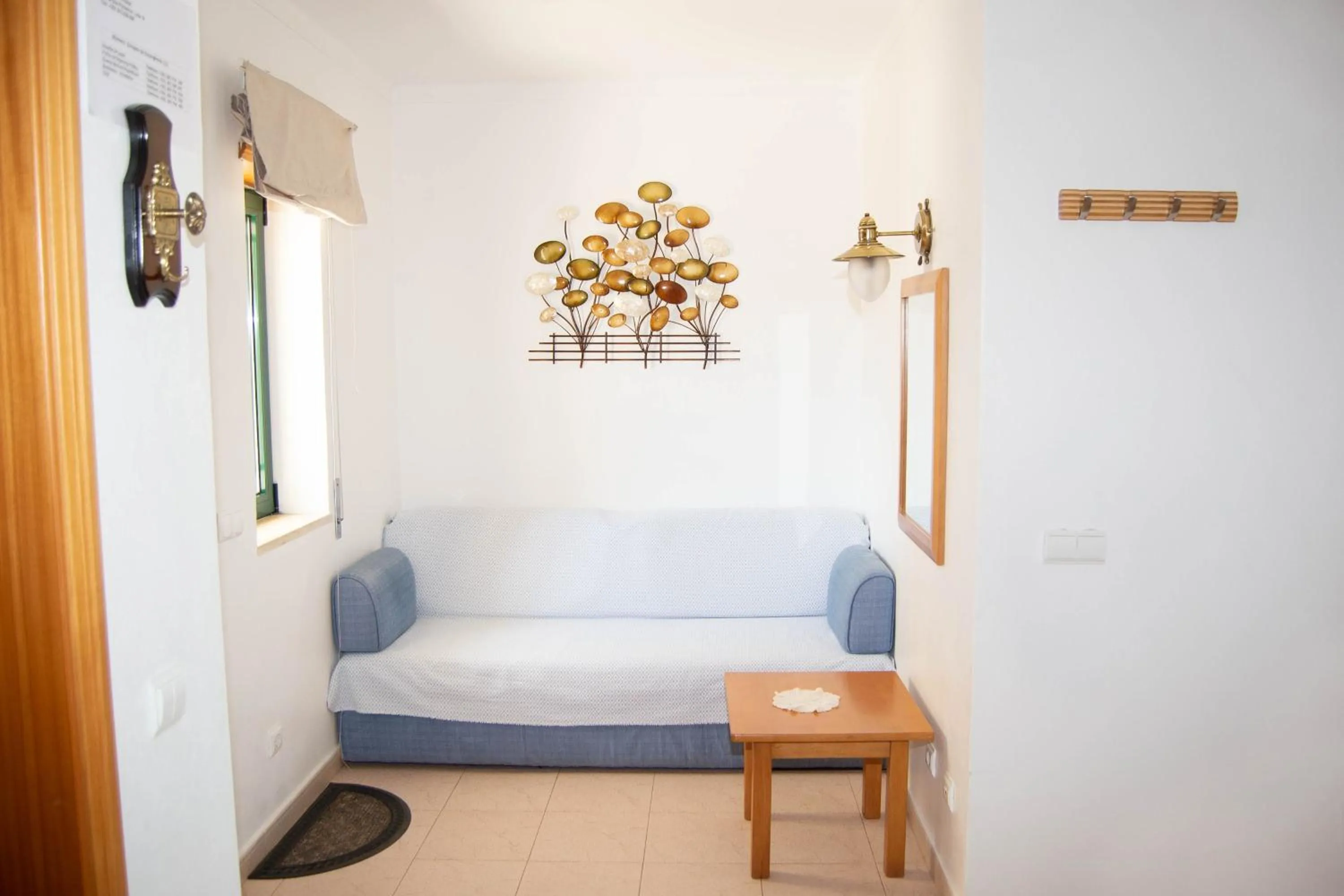 Seating area in Clube Meia Praia