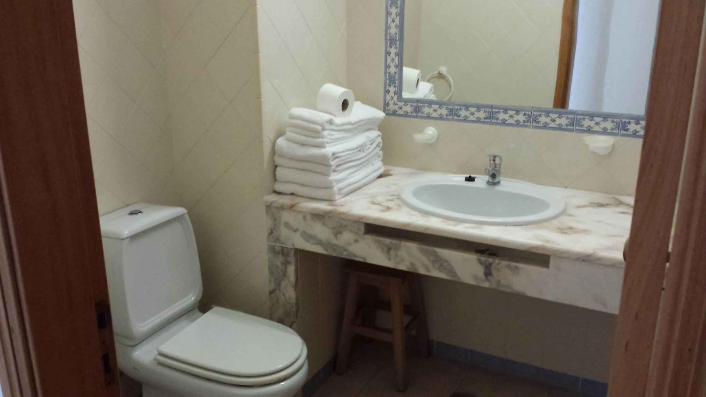 Bathroom in Clube Meia Praia