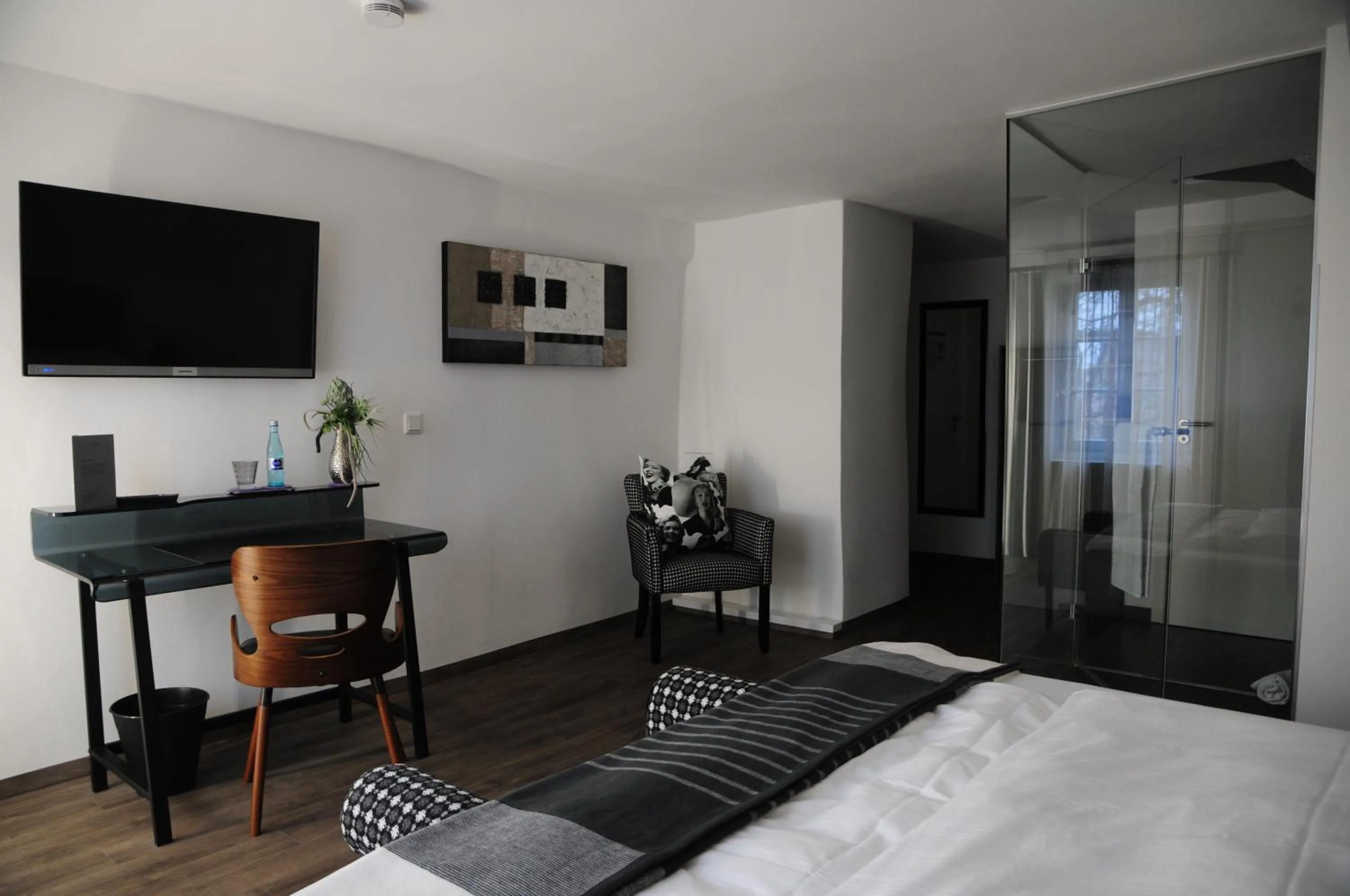 Decorative detail, Bed in Hotel Sporcher Nest