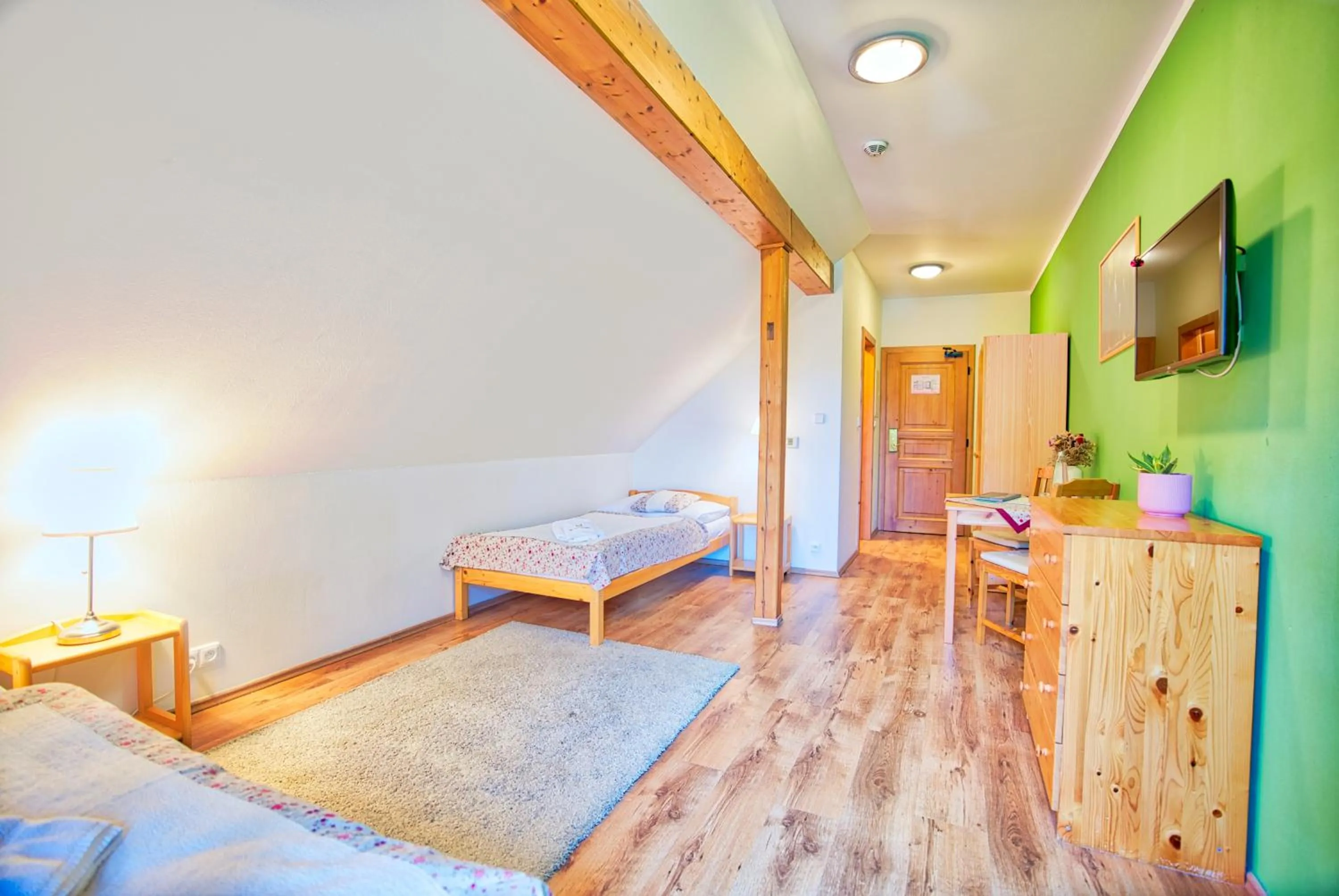 Bed in Penzion Pivnice - Jítravský Dvorec