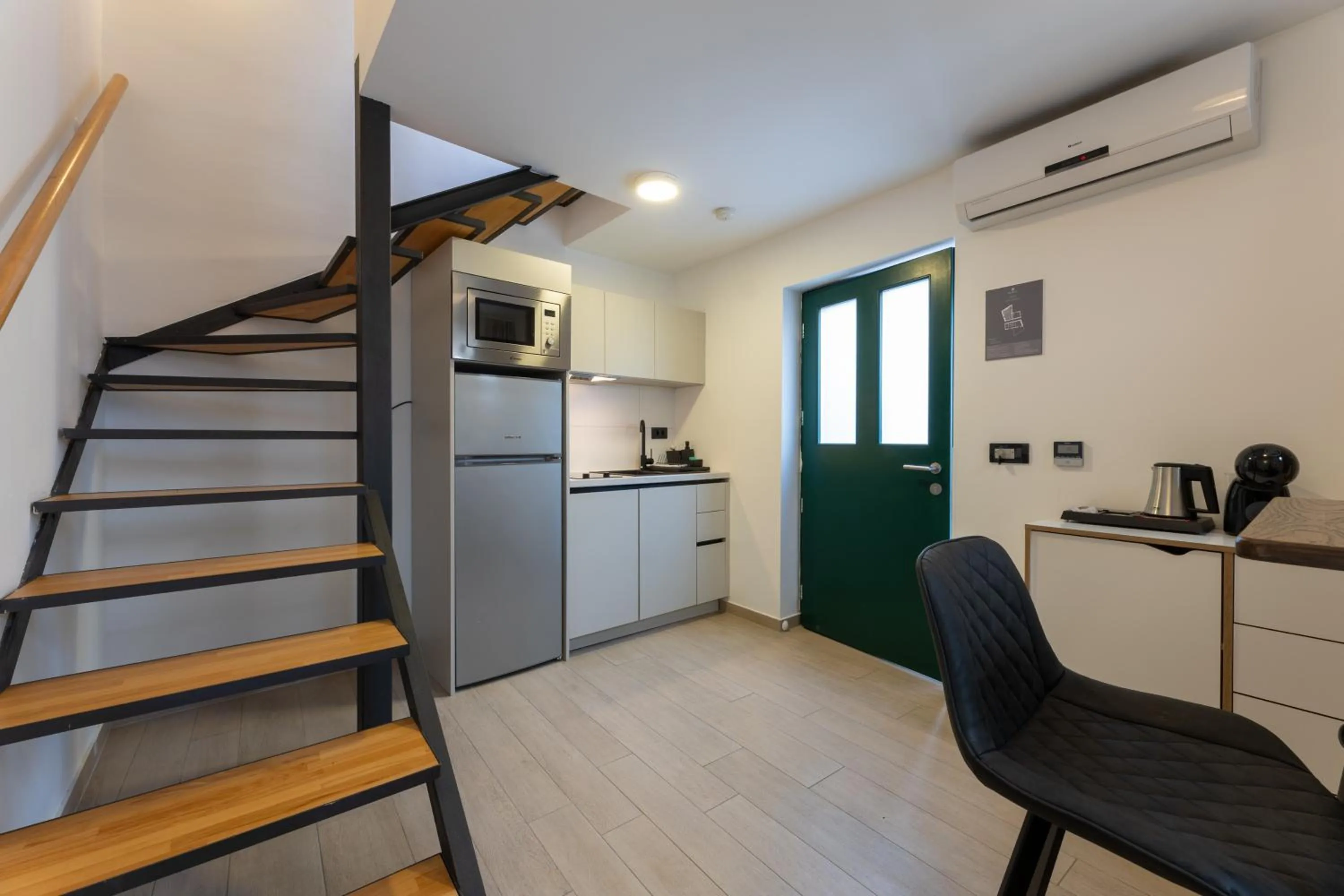 Kitchen or kitchenette in Apartments Korta