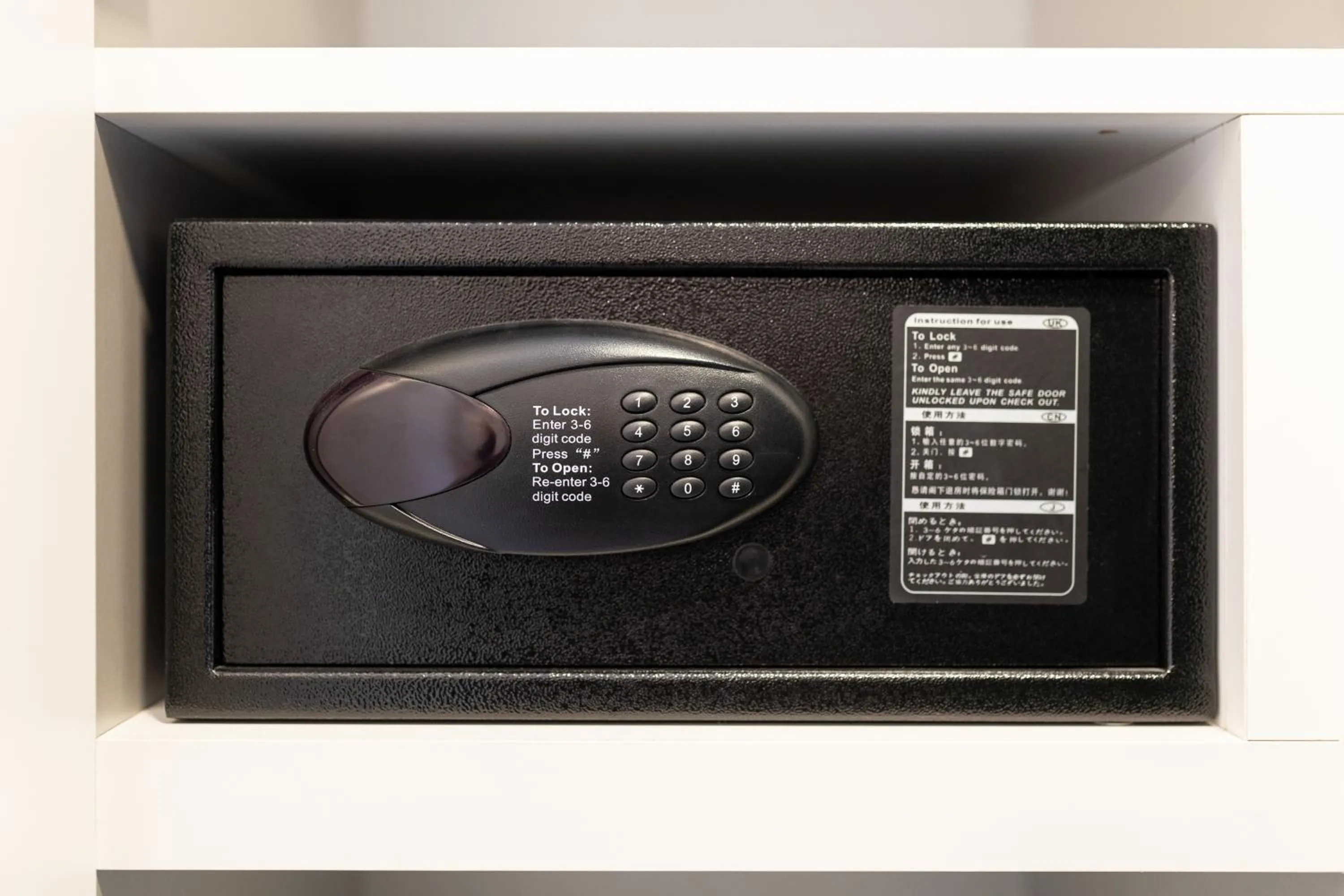 safe in Apartments Korta