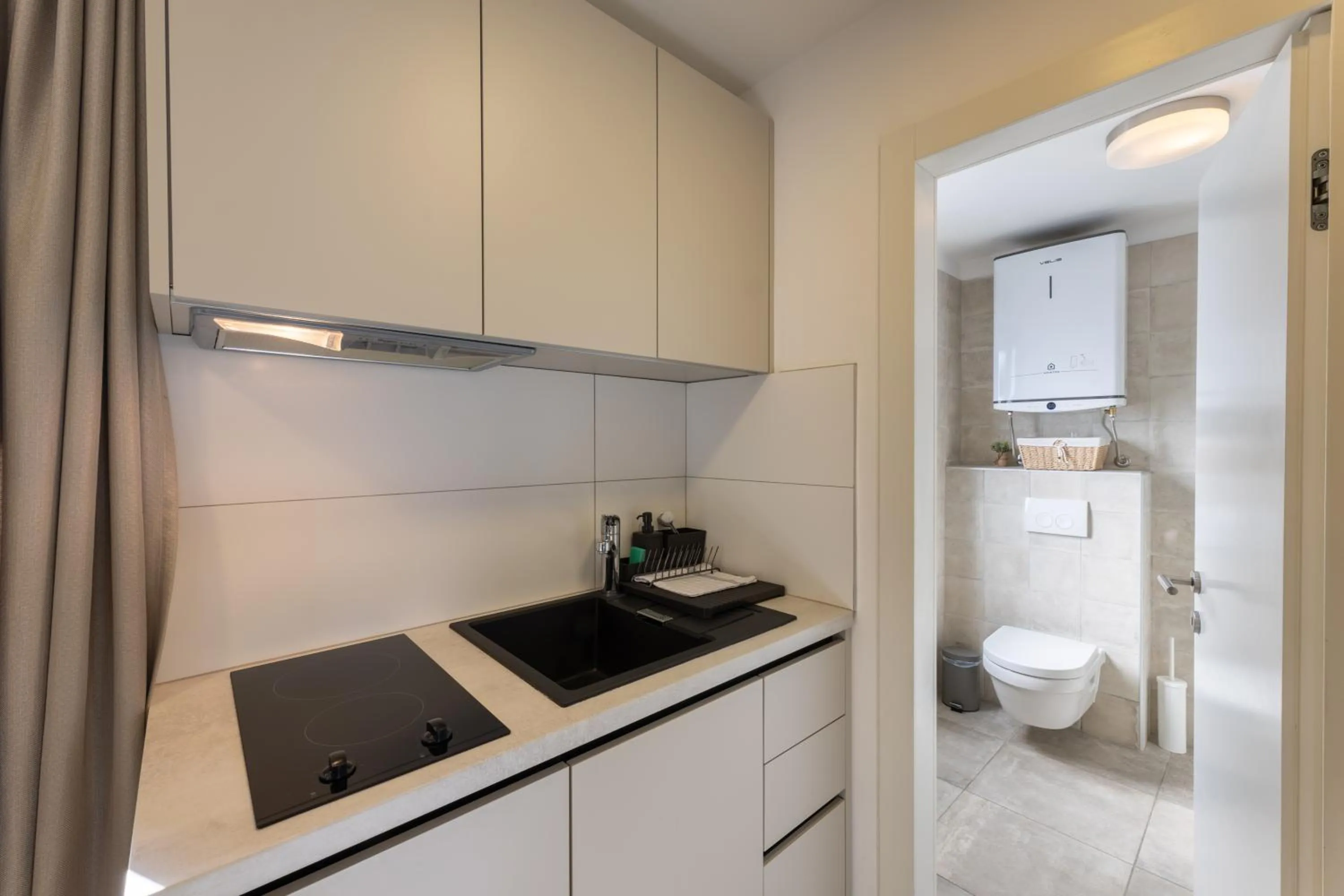 Toilet in Apartments Korta