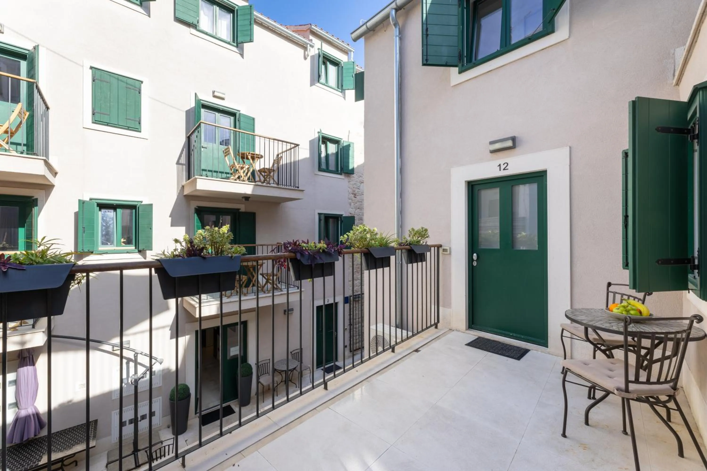 Balcony/Terrace in Apartments Korta