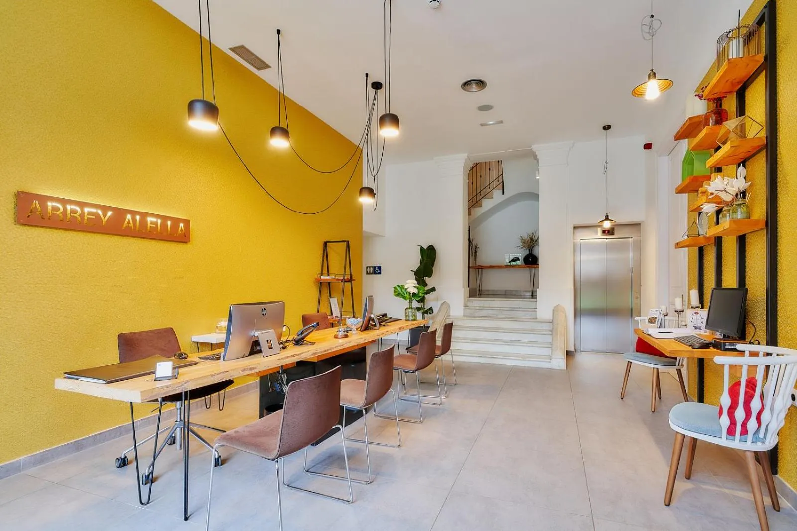 Property building in Hotel Arrey Alella