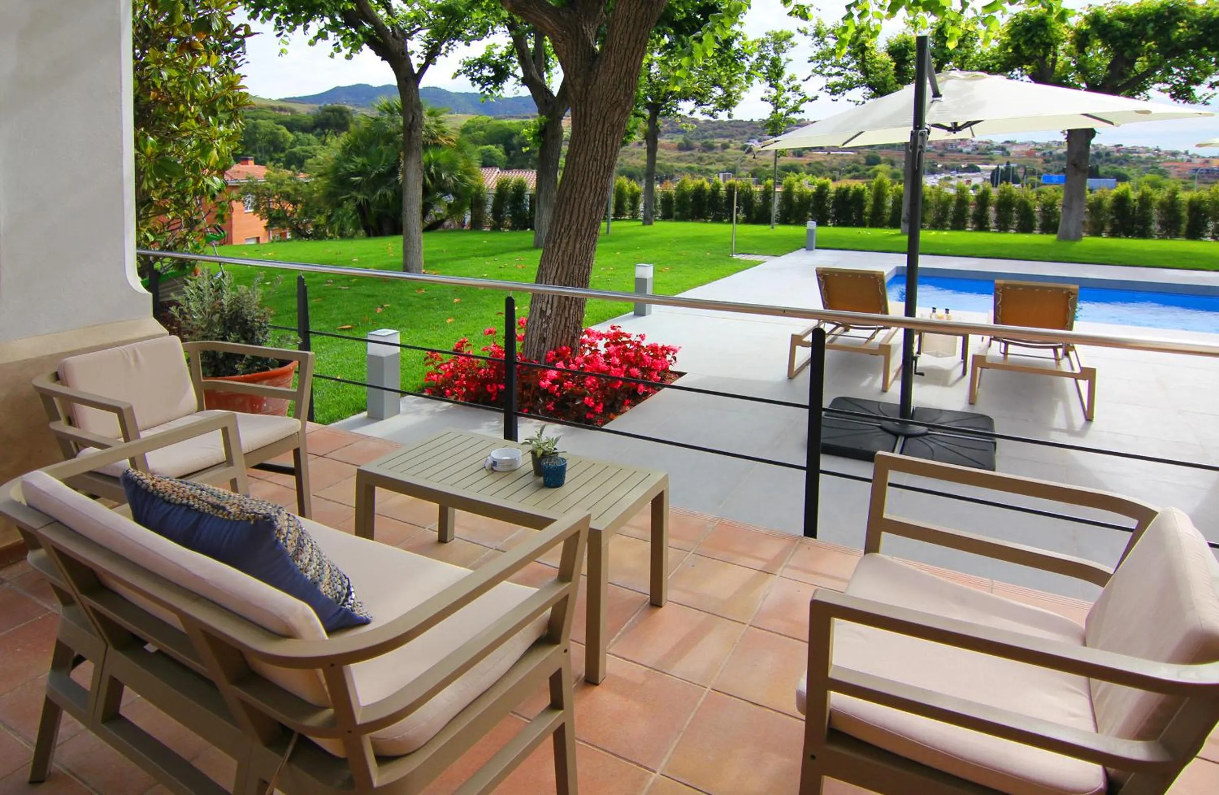 Balcony/Terrace in Hotel Arrey Alella