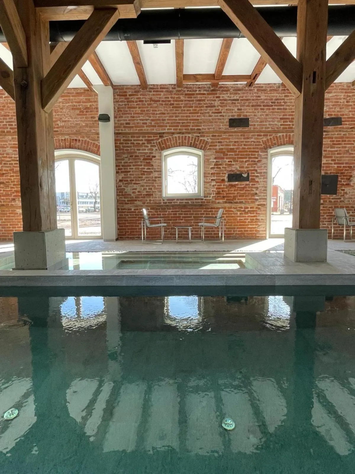 Pool view in Michaelson Boutique Hotel & SPA Brícoła