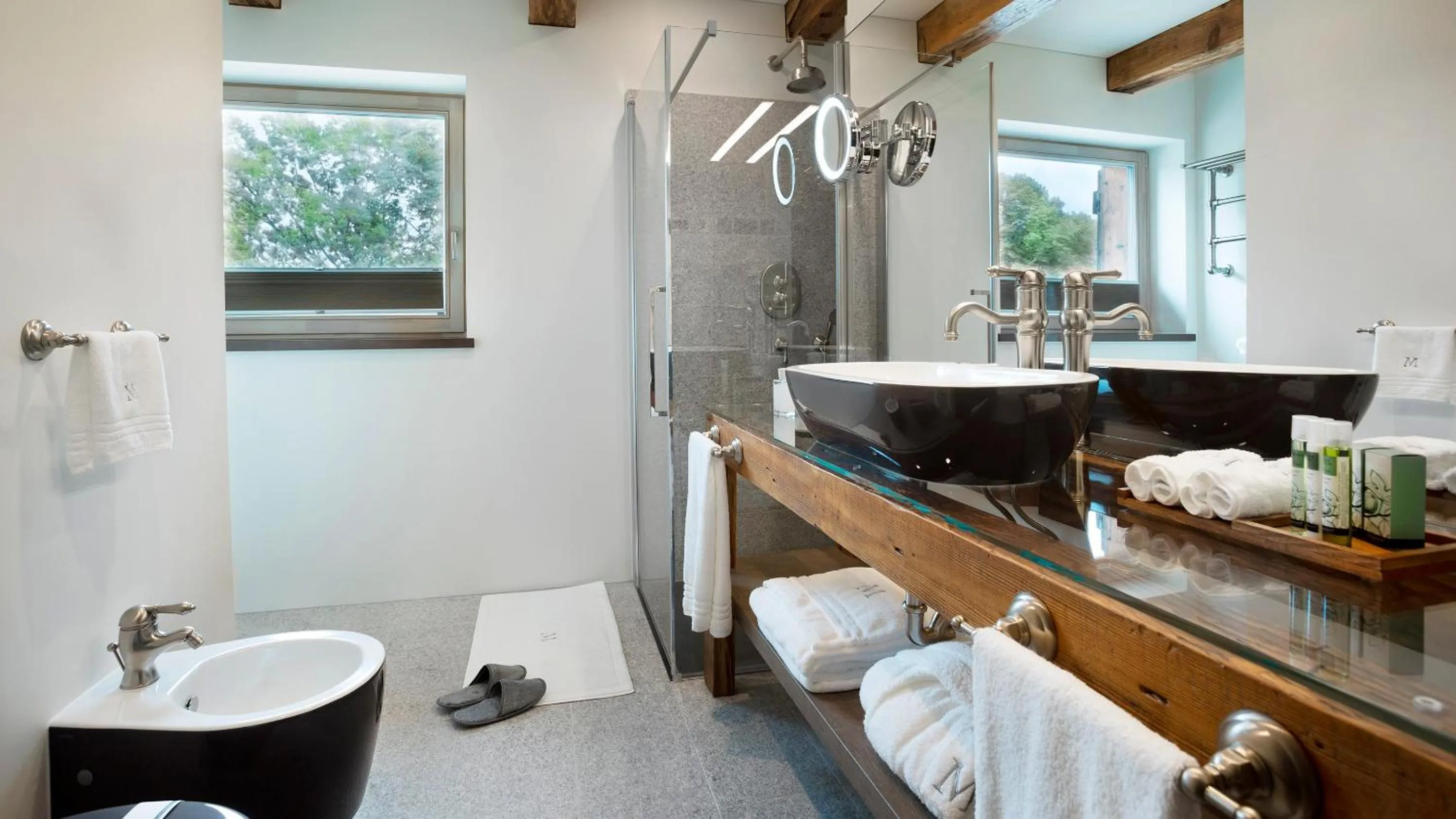 Shower in Michaelson Boutique Hotel & SPA Brícoła