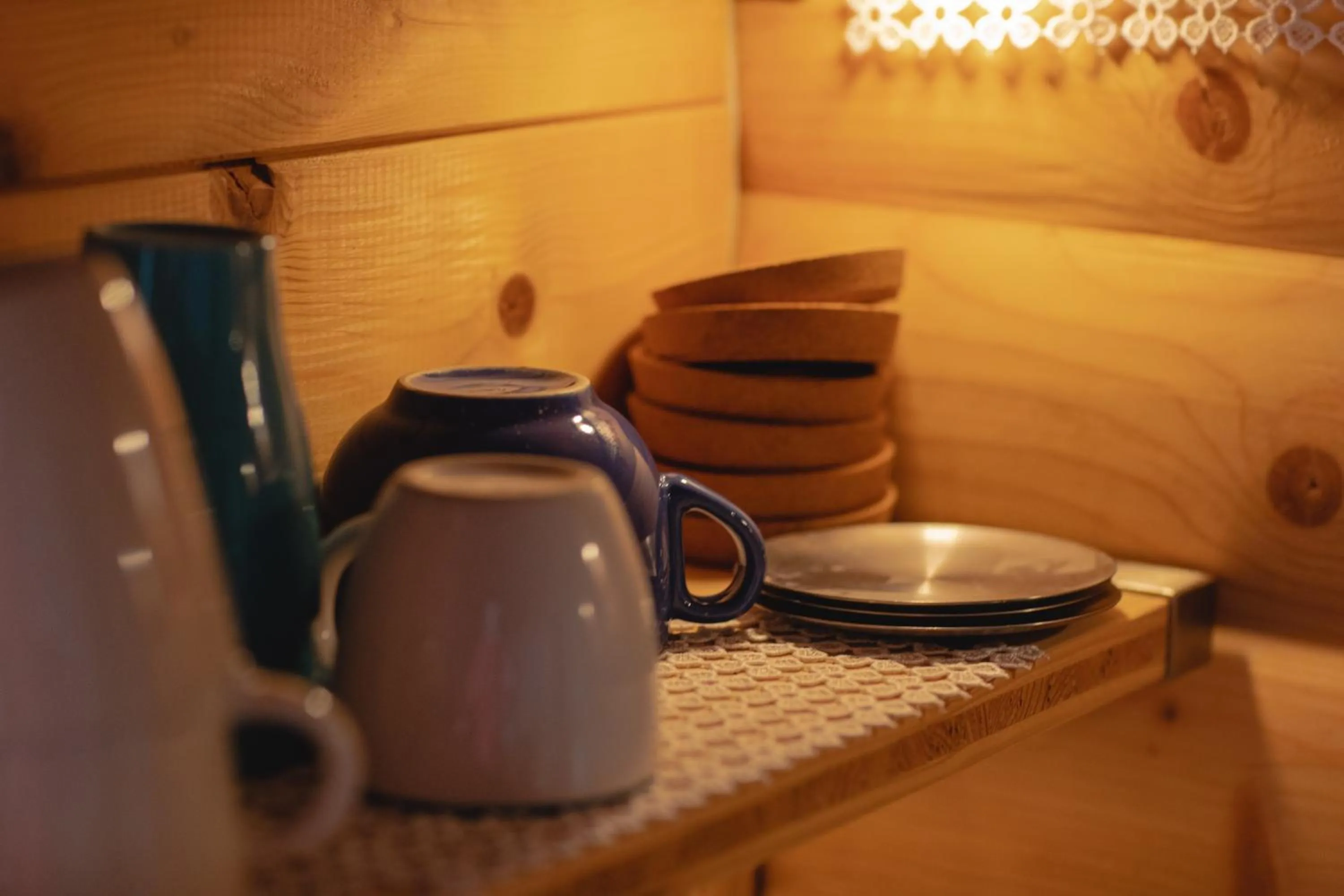 Coffee/tea facilities in B&B Mappamundi