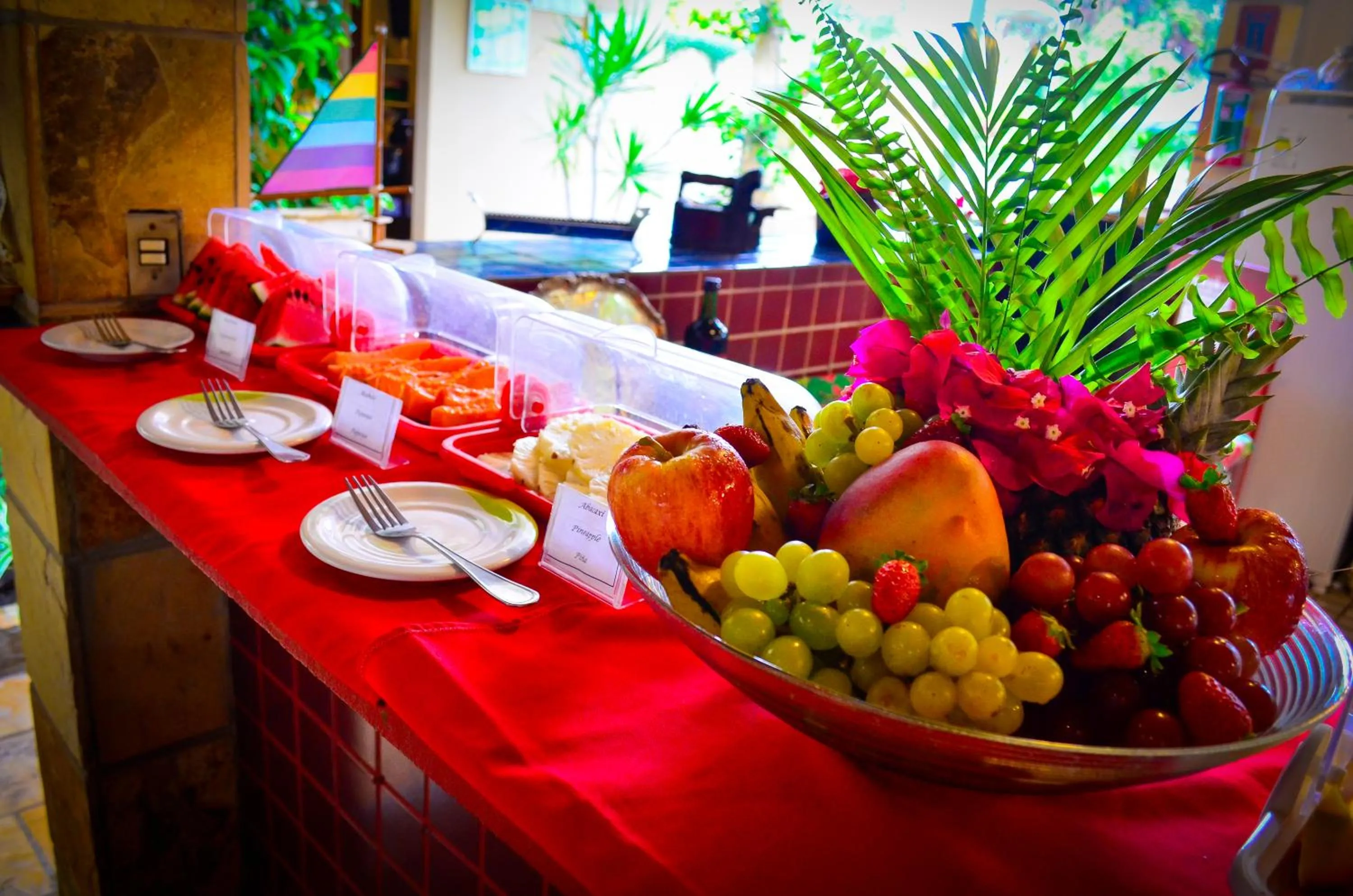 Food in Pousada das Bromélias