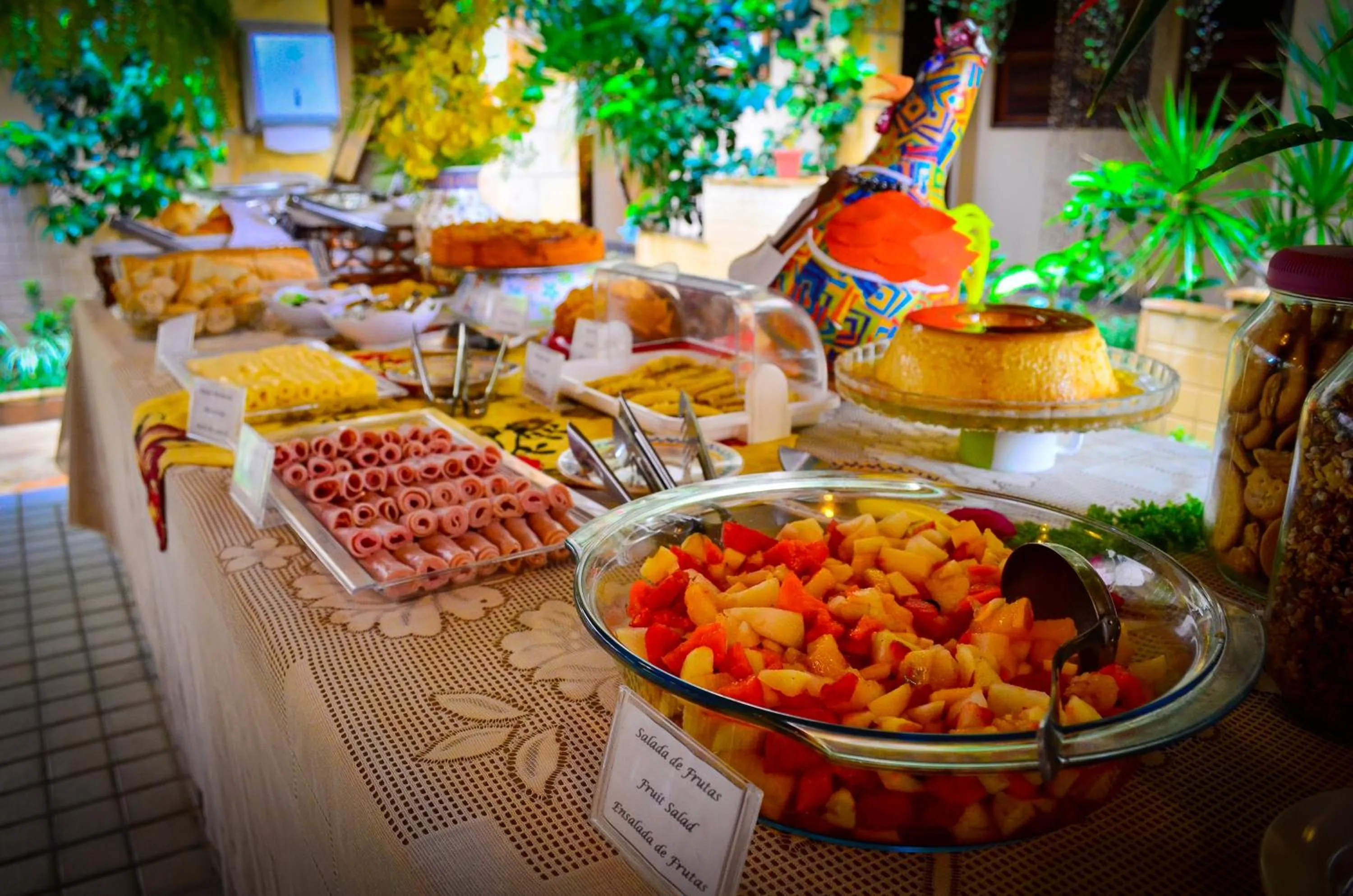 Food in Pousada das Bromélias