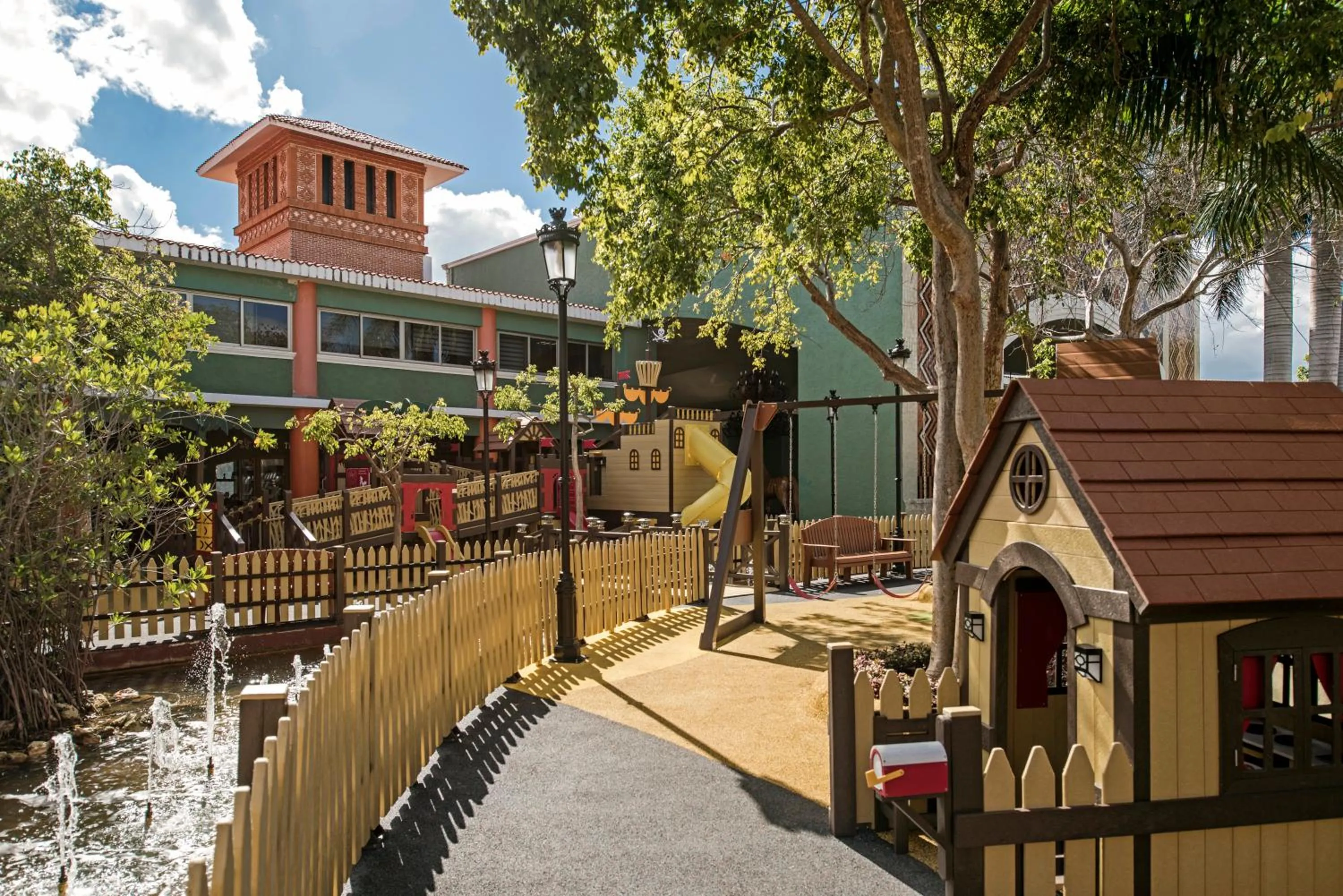 Patio in Iberostar Selection Paraíso Maya - All Inclusive