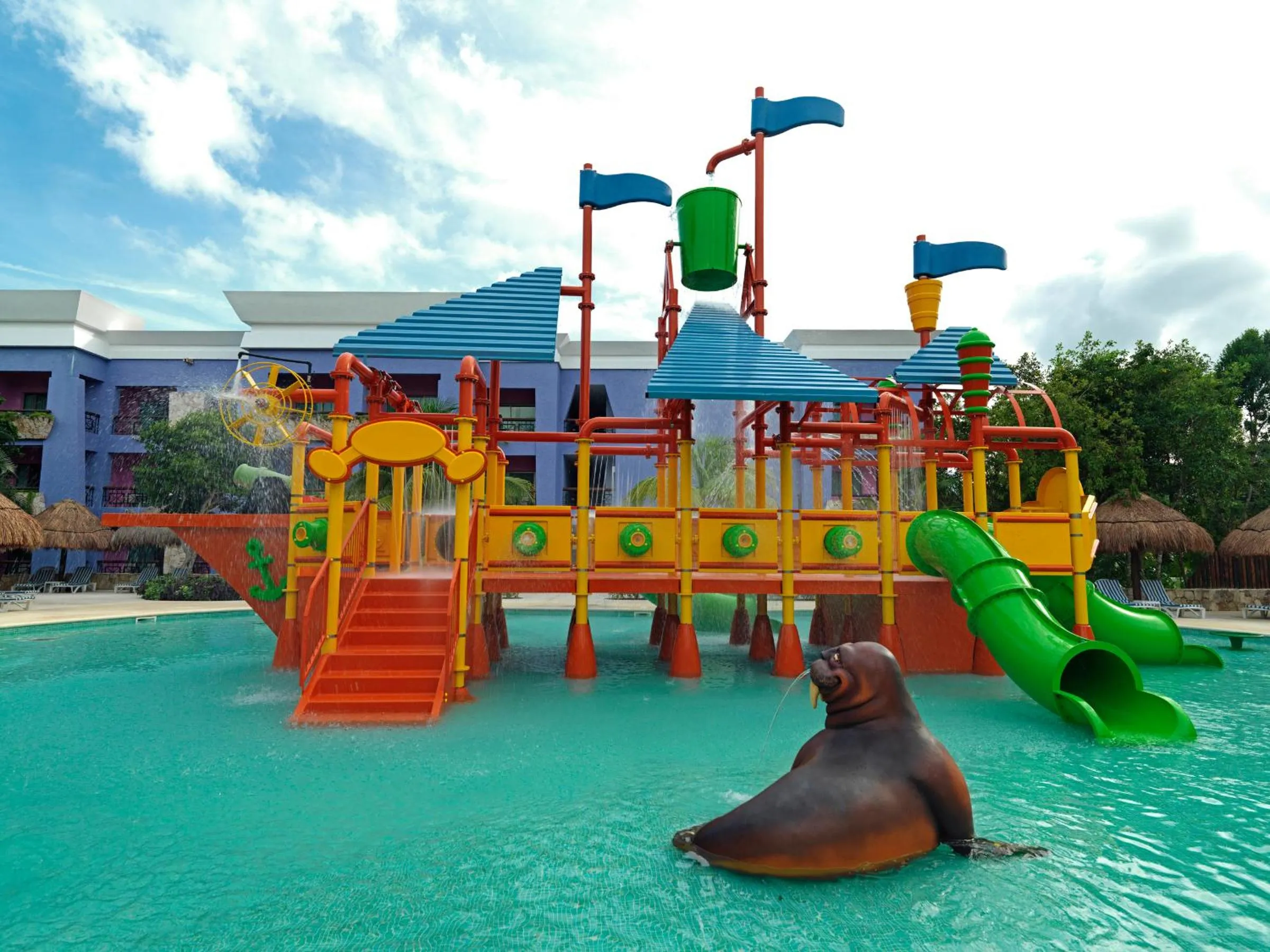 Children play ground in Iberostar Selection Paraíso Maya - All Inclusive