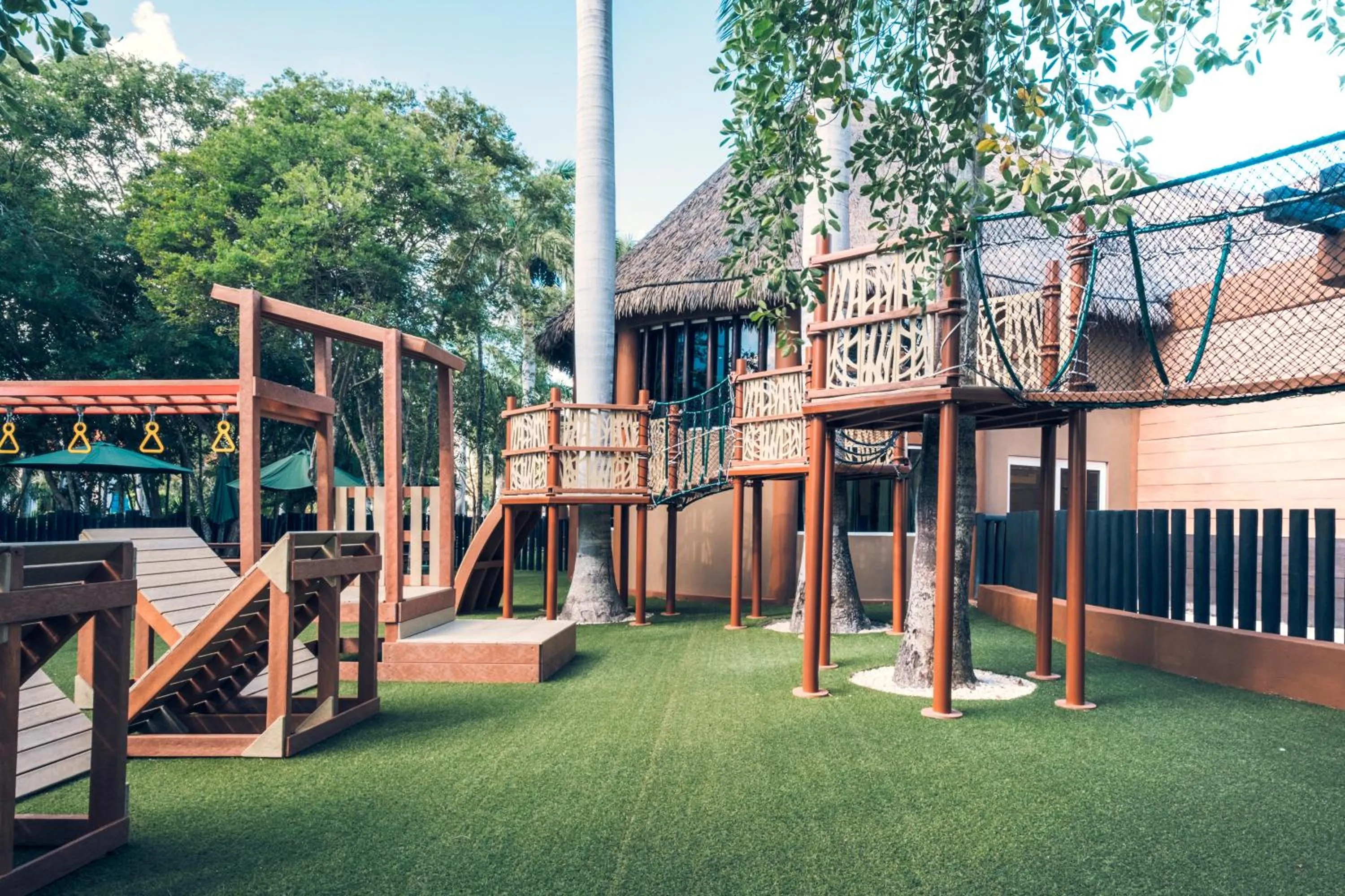 Children play ground in Iberostar Selection Paraíso Maya - All Inclusive